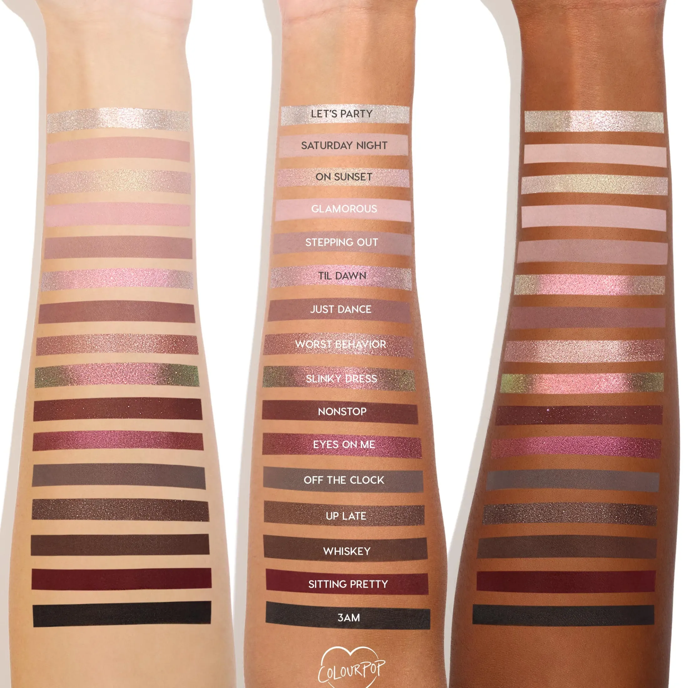 ColourPop Colorful Palettes*After Hours Shadow Palette