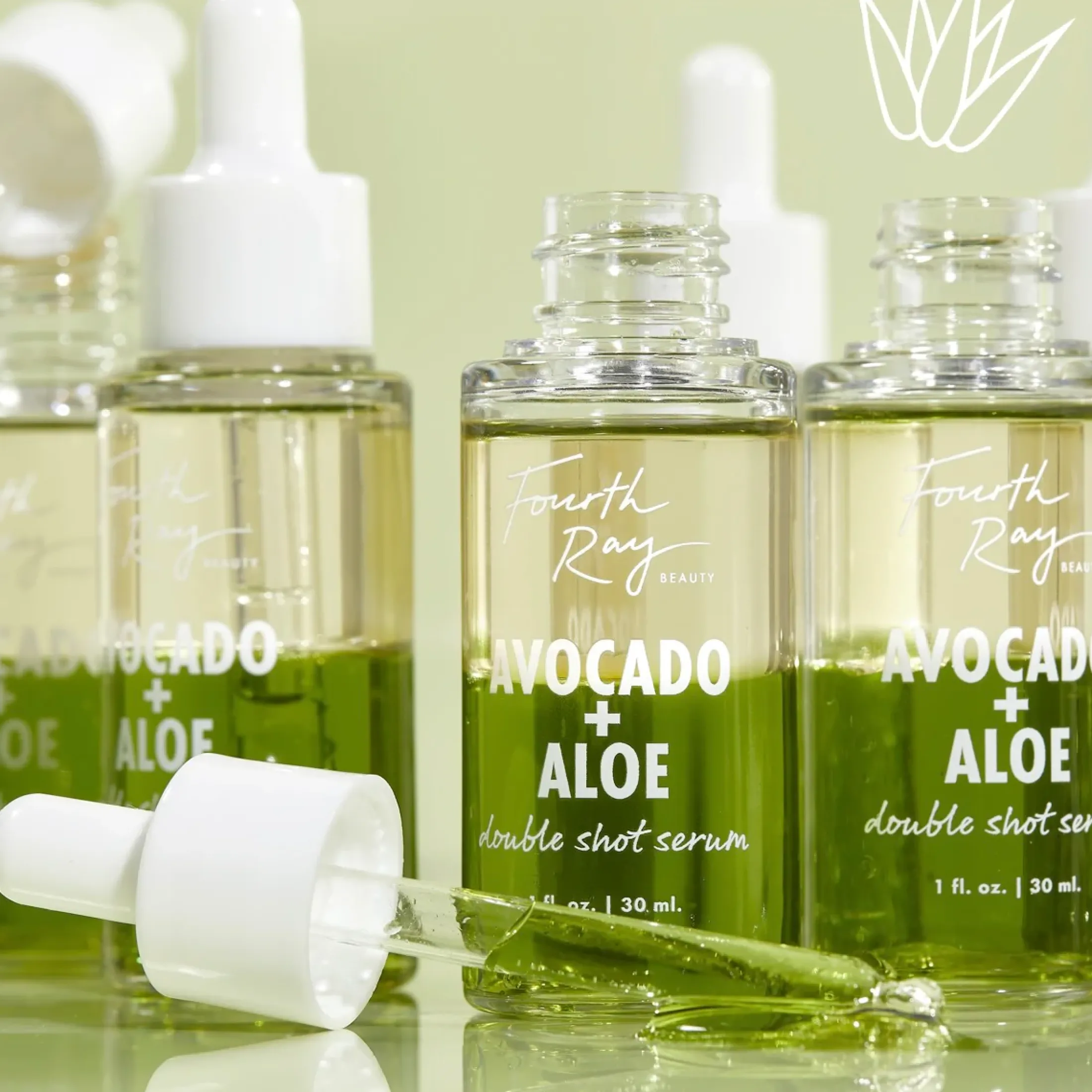 ColourPop Serums*Avocado + Aloe Double Shot Nourishing Face Serum