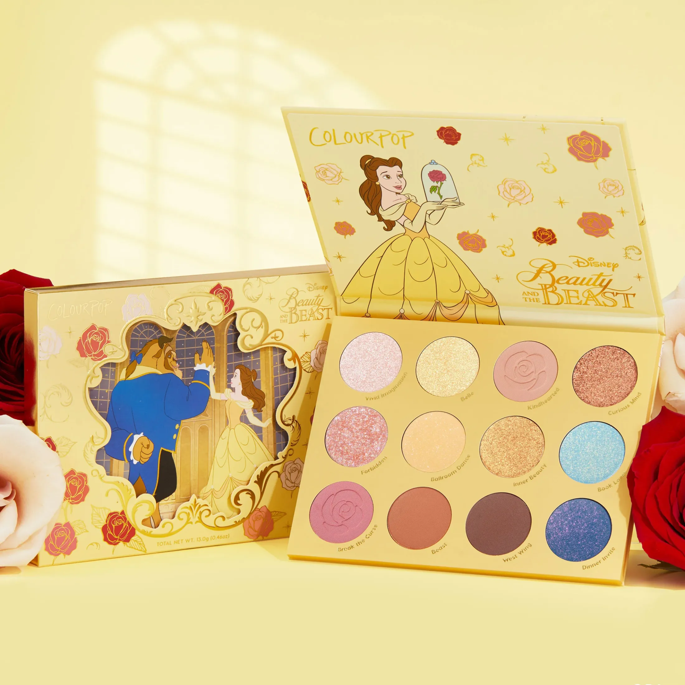 ColourPop Collab Palettes*Beauty and the Beast Neutral Eyeshadow Palette