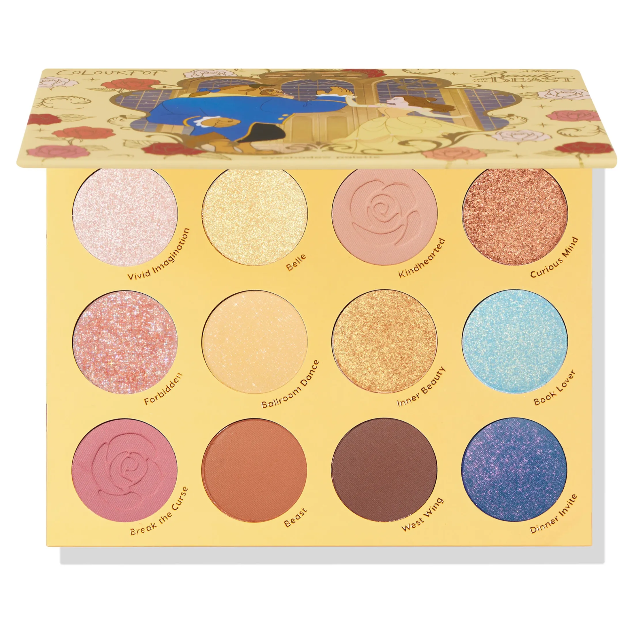 ColourPop Collab Palettes*Beauty and the Beast Neutral Eyeshadow Palette