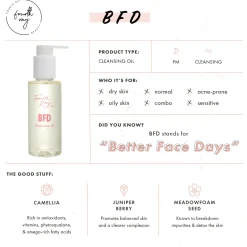 ColourPop Cleansers & Exfoliators*BFD Oil Cleanser Replenishing Cleansing Oil