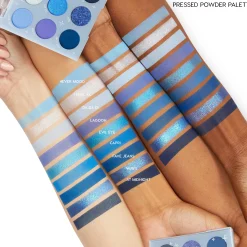 ColourPop Monochromatic Palettes*Blue Velvet Cool-Tone Powder Palette