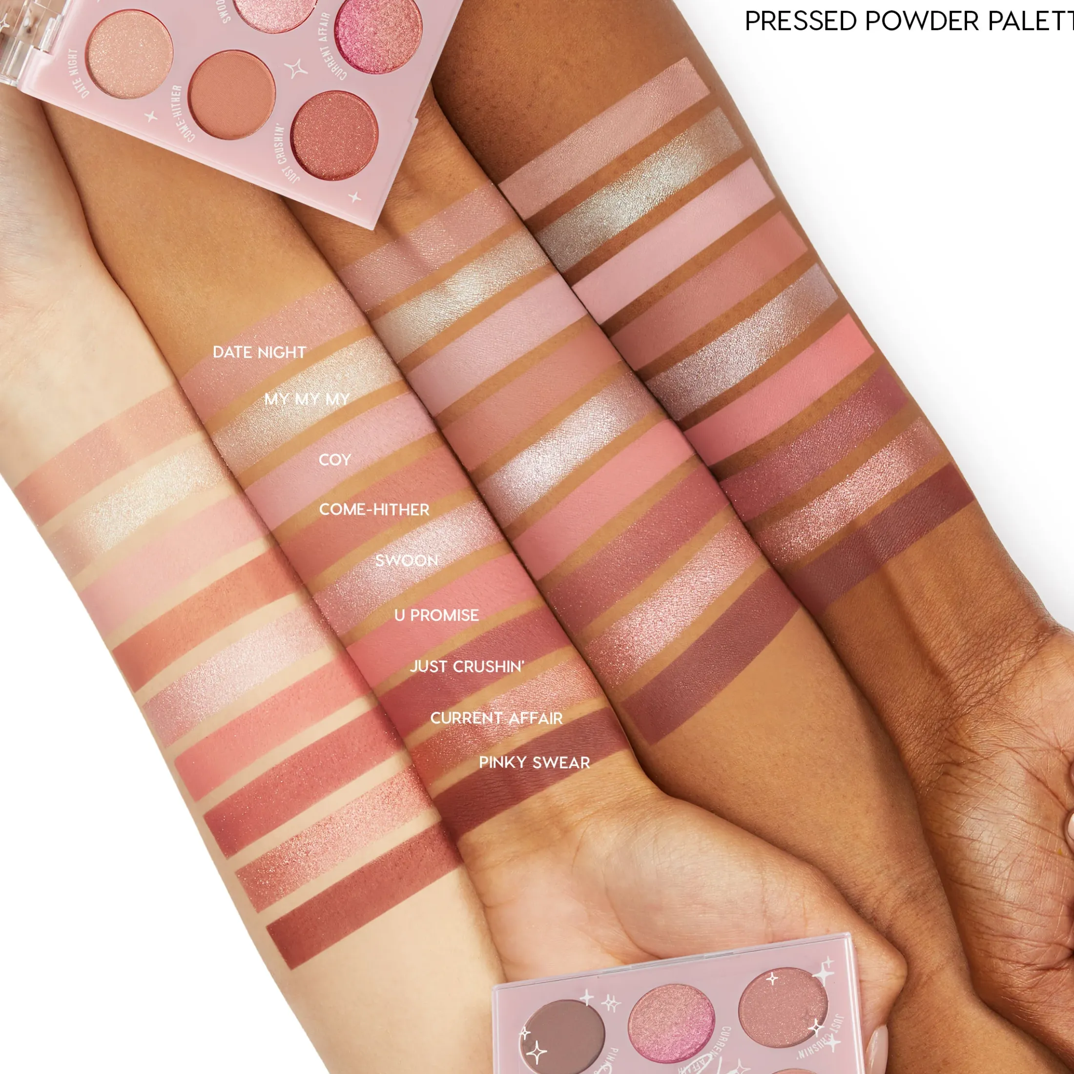 ColourPop Monochromatic Palettes|Nude Palettes*Blush Baby Neutral Powder Palette