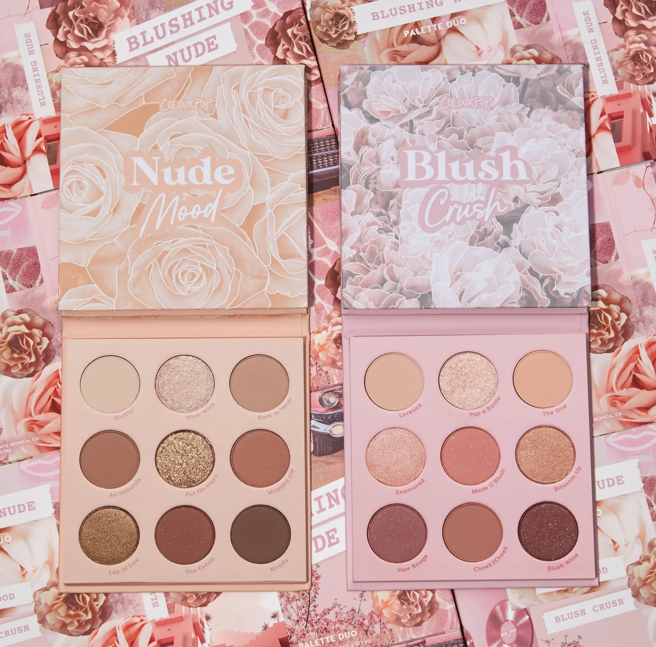 ColourPop Eye Sets|Nude Palettes*Blushing Nude Shadow Palette Set