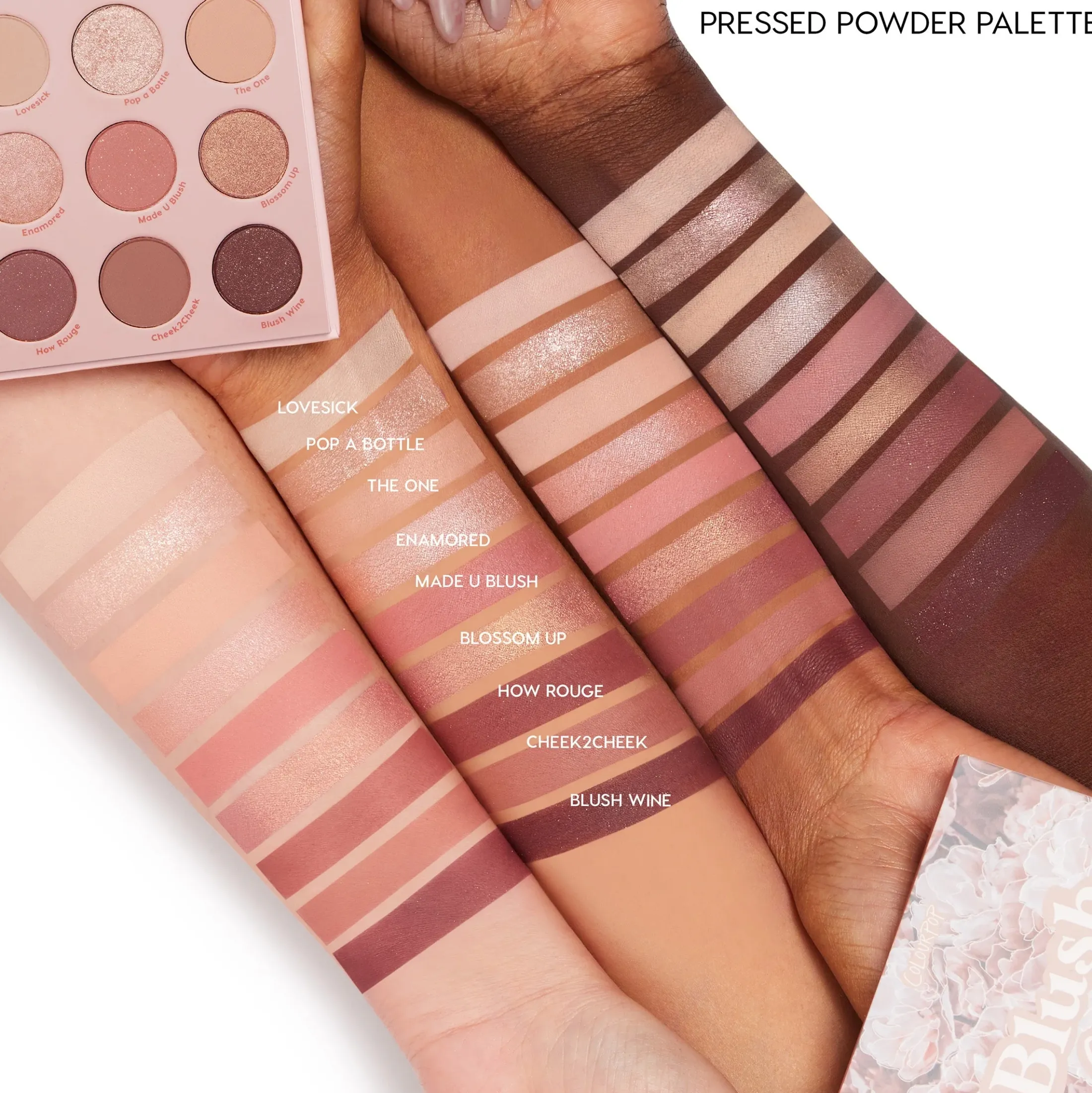 ColourPop Eye Sets|Nude Palettes*Blushing Nude Shadow Palette Set