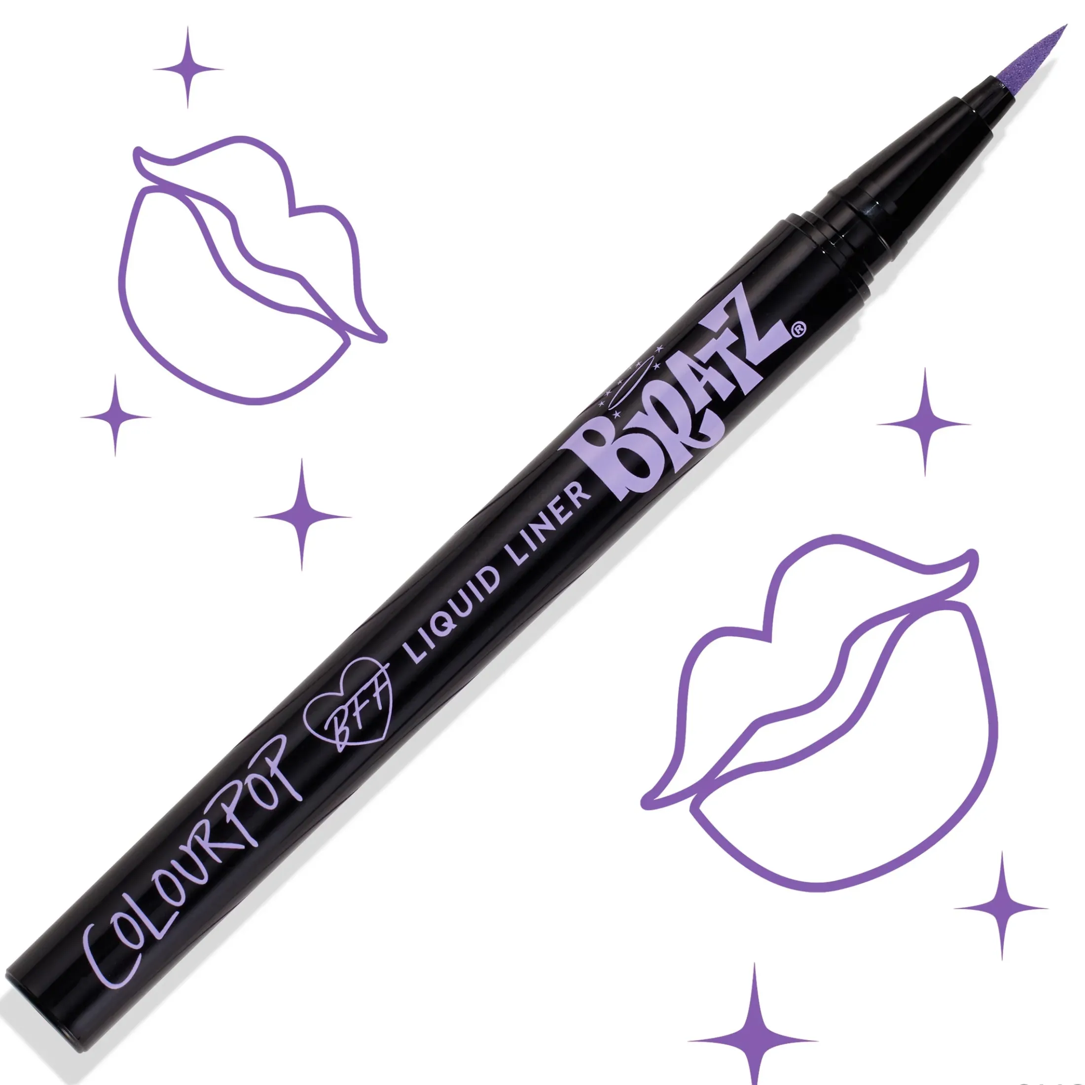 ColourPop Eyeliner*Bratz BFF Liquid Liner Felt-Tip Eyeliner Pen 2001
