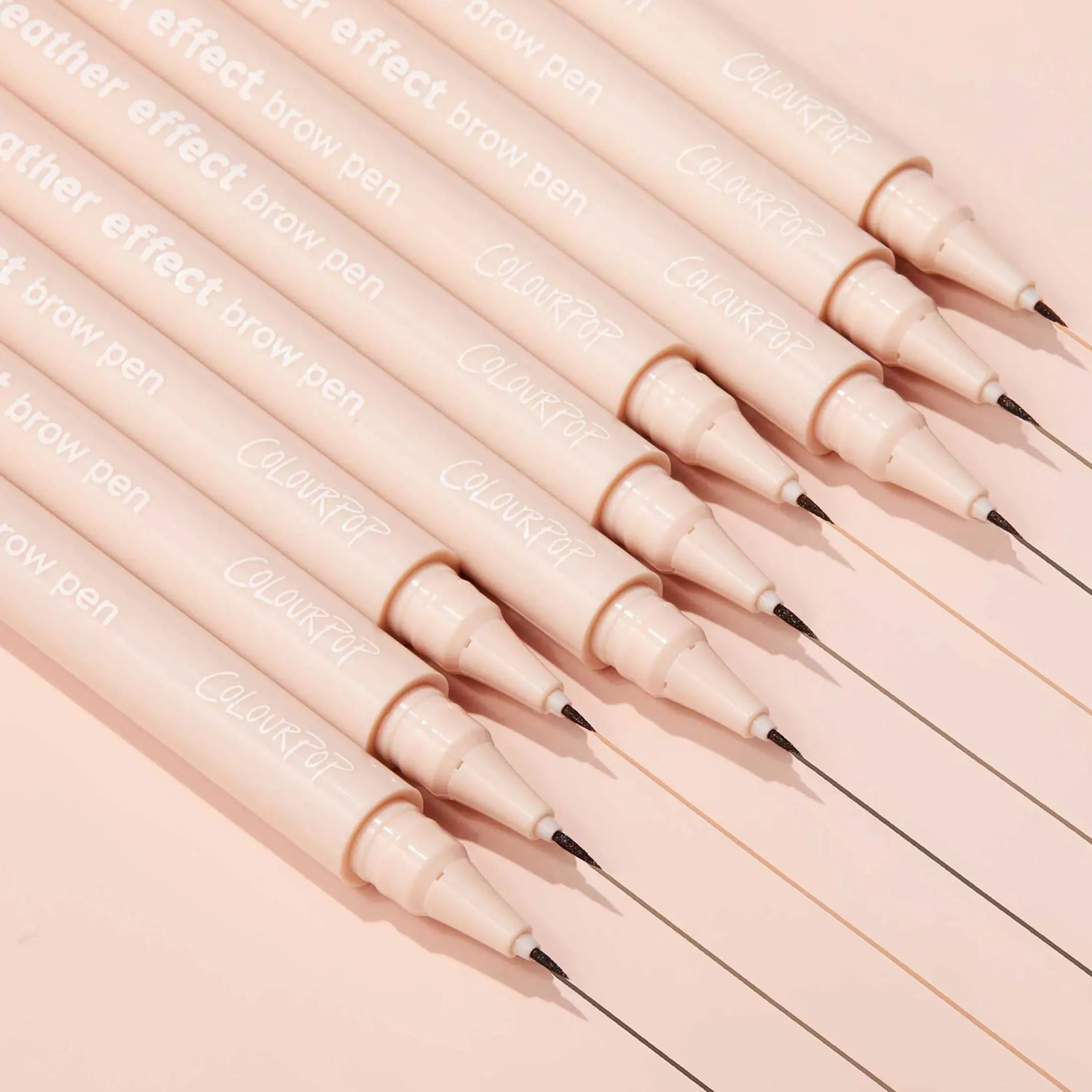 ColourPop Brow Makeup*Brow Pen Fine Felt-Tip Eyebrow Pen Medium Brown
