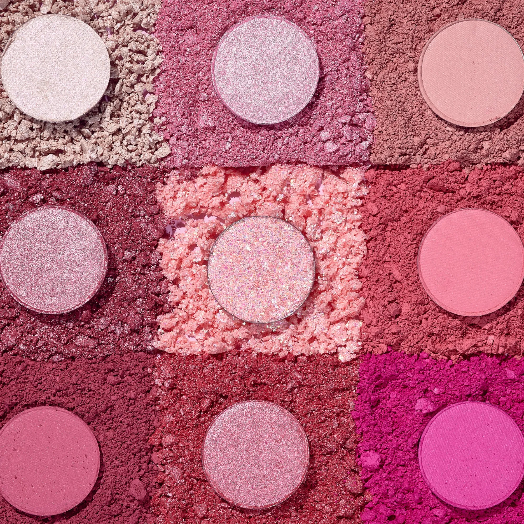 ColourPop Monochromatic Palettes*Cloud Spun Pink-Tone Powder Palette