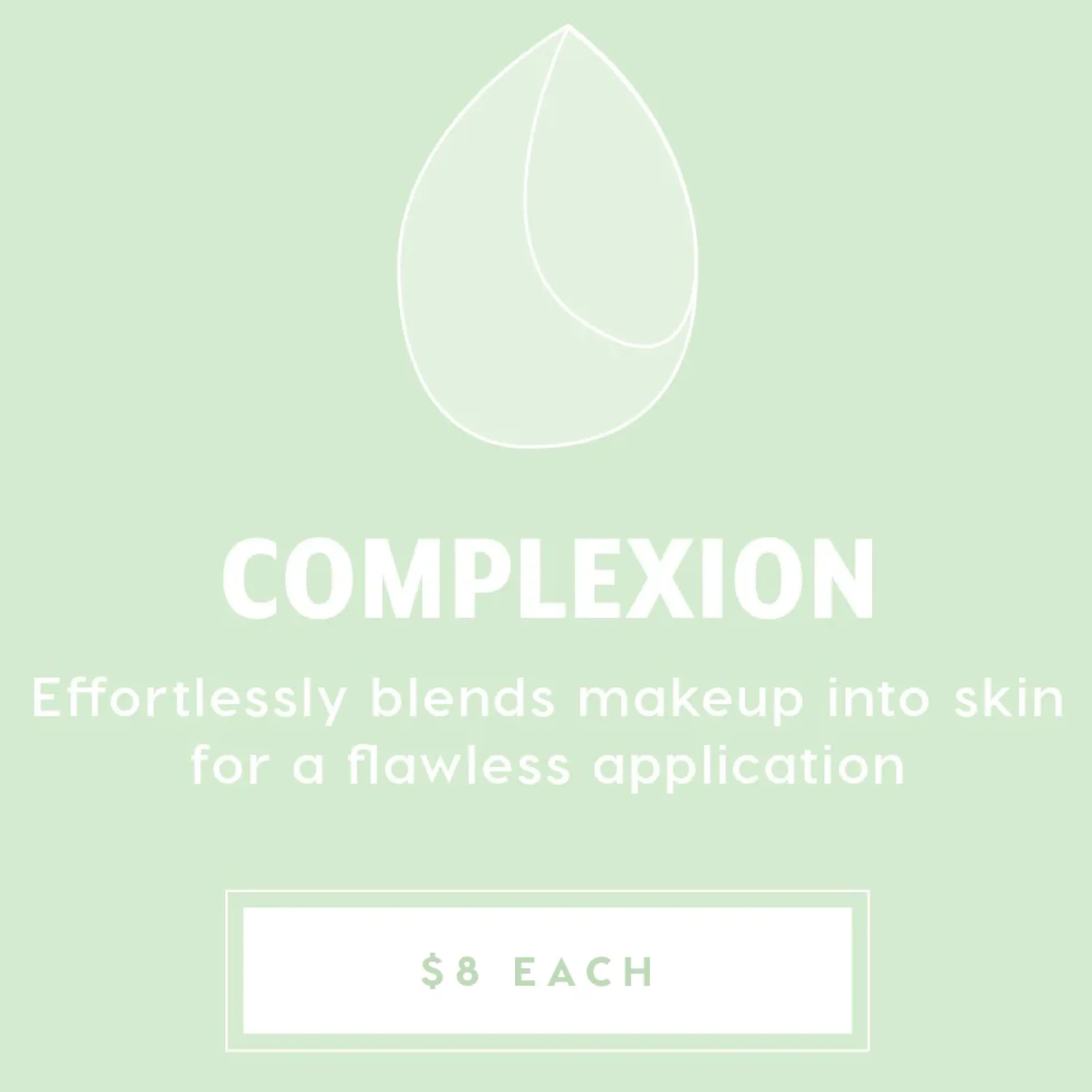 ColourPop Face Sponges*Complexion Blending Sponge Blending Sponge