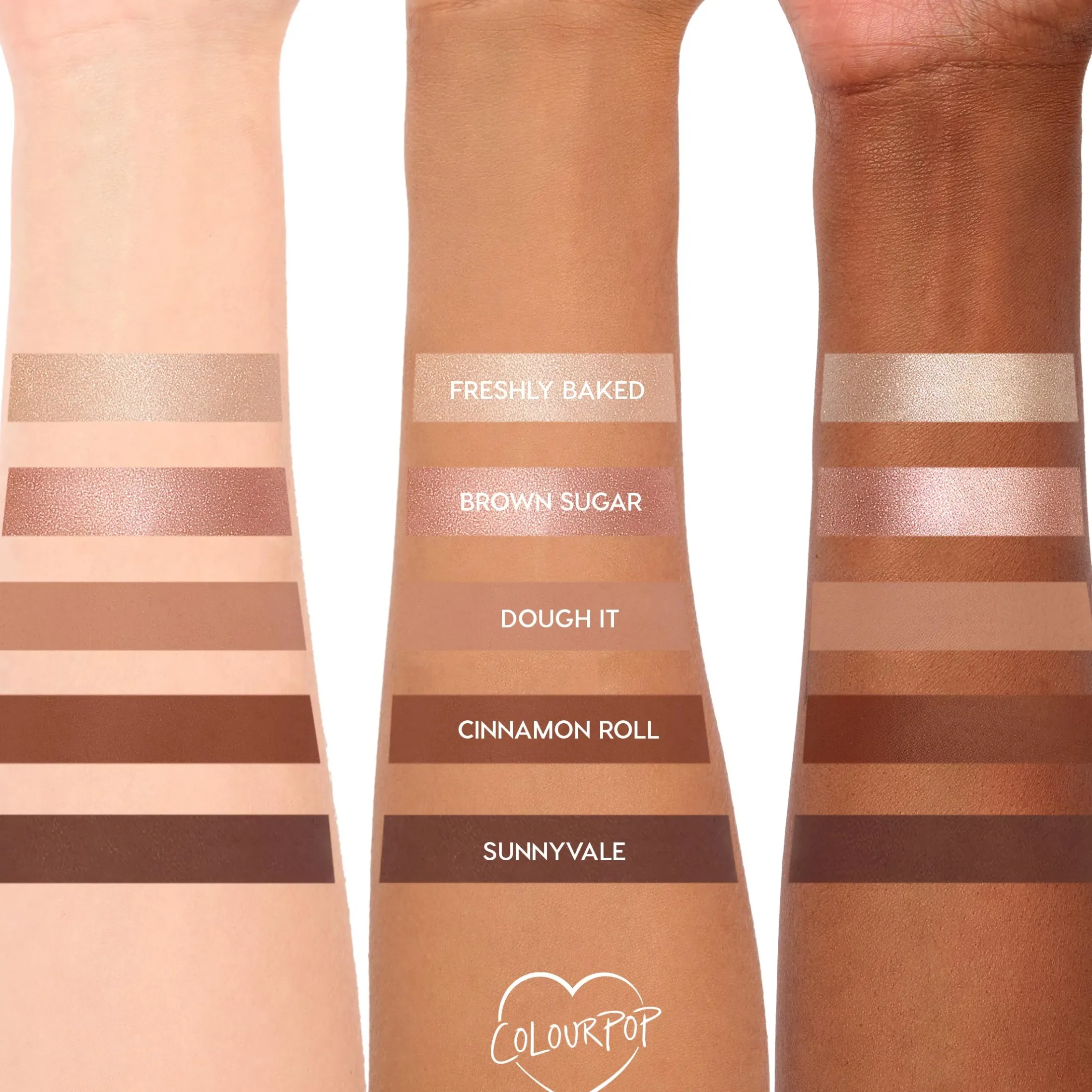 ColourPop Eye Sets*Cozy Neutrals Neutral eyeshadow palette & gel liner kit