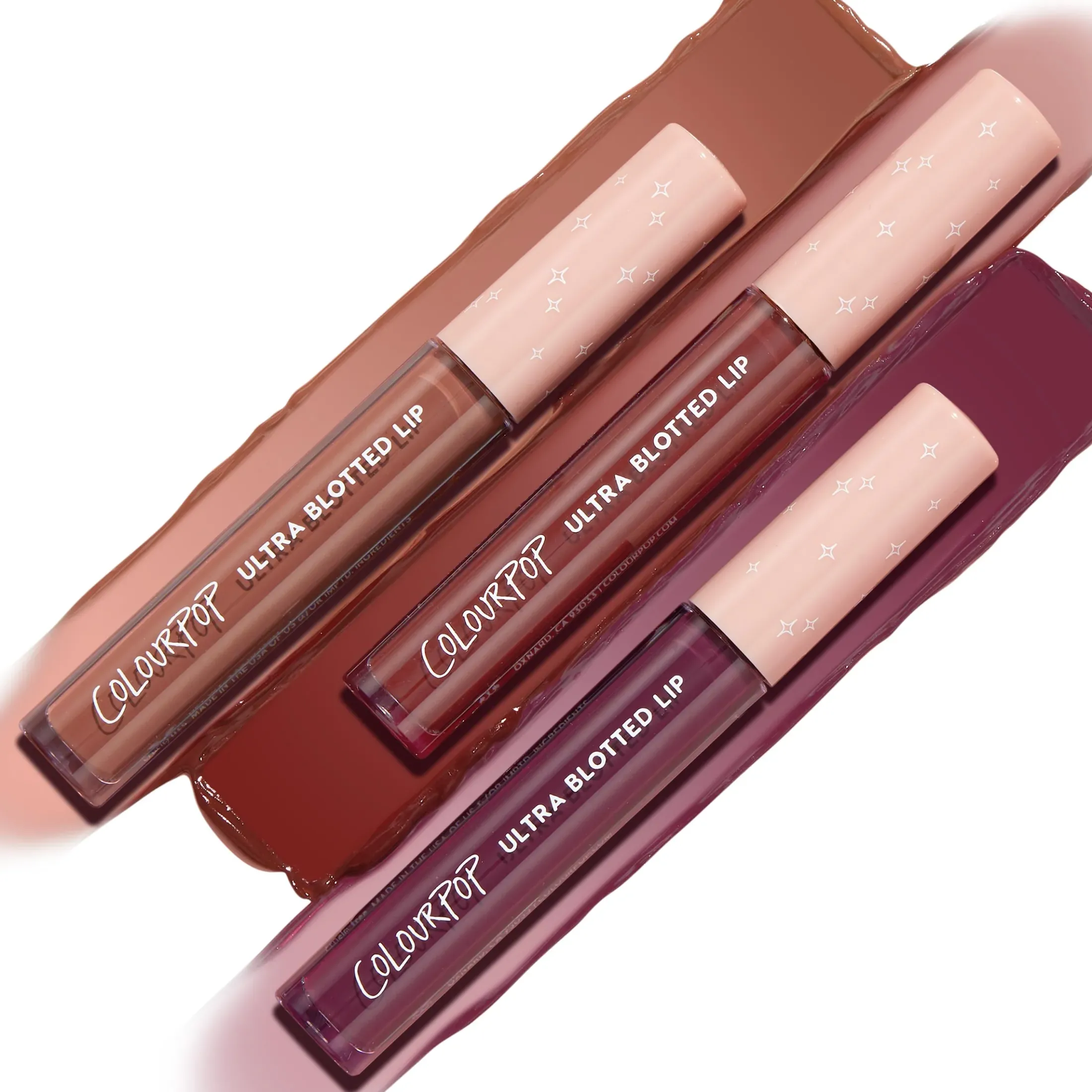 ColourPop Lipstick & Lip Stains|Lip Sets*Edgy Vibes Ultra Blotted Lip Trio