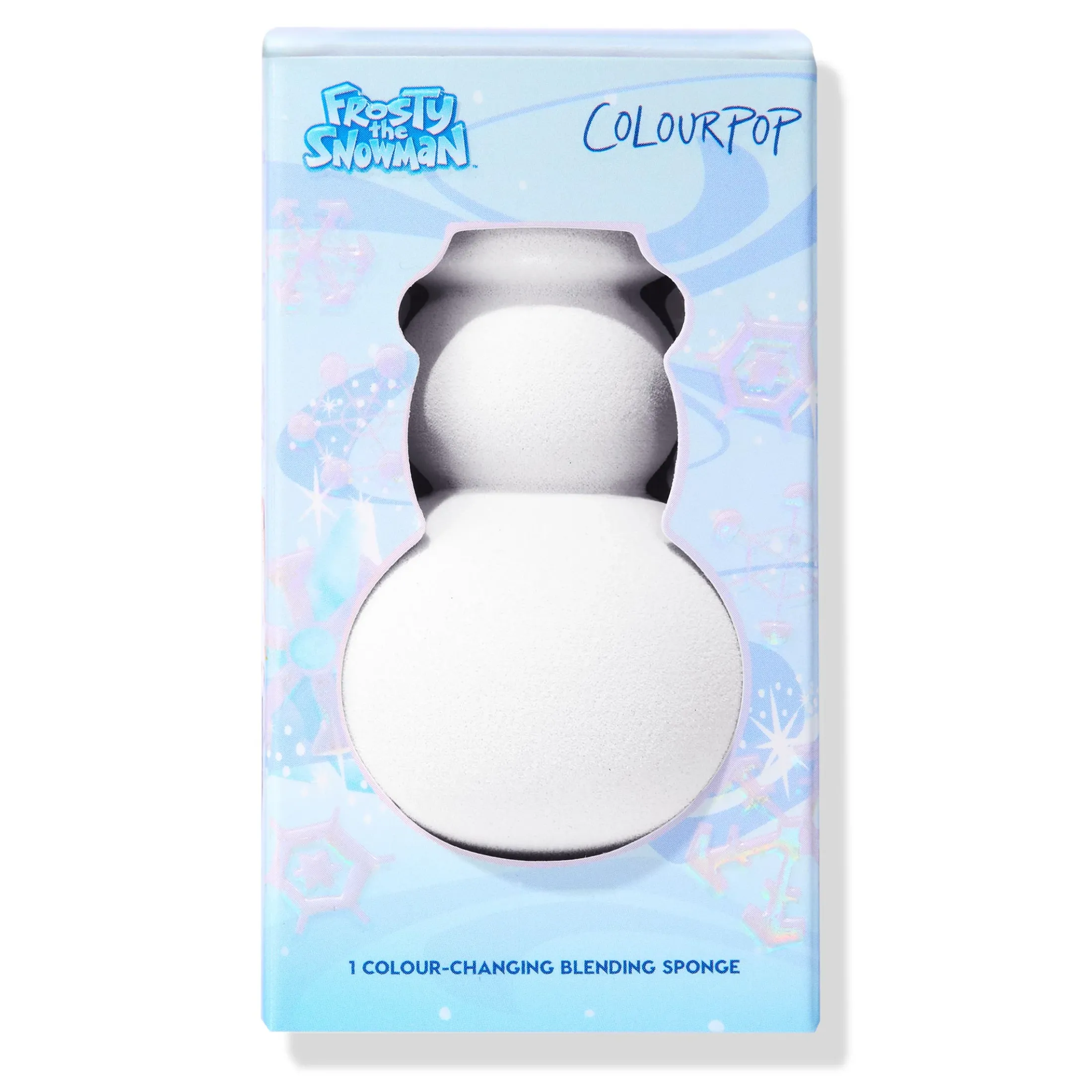 ColourPop Face Sponges*Everyone’s Favorite Snowman Colour-changing blending sponge