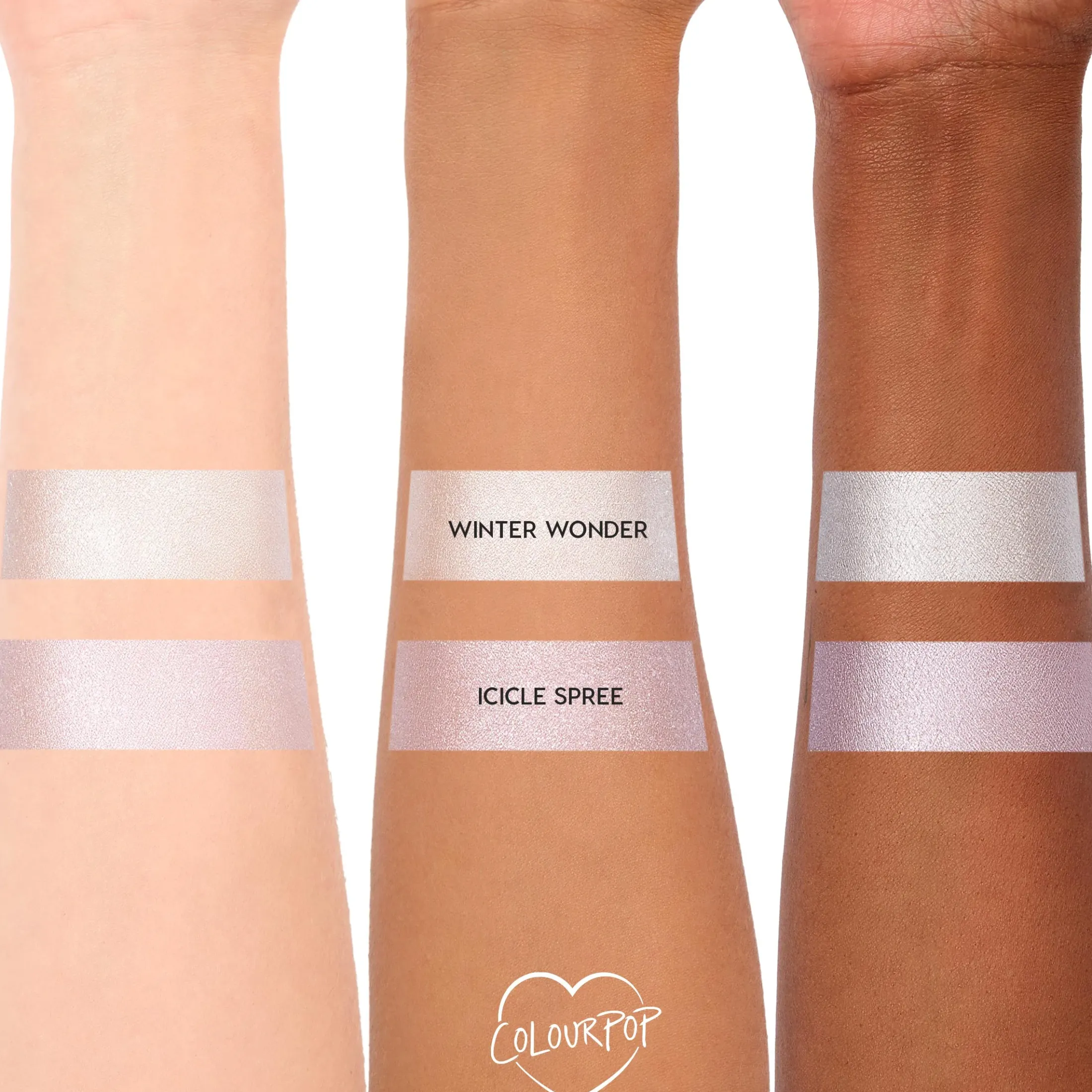 ColourPop Bronzer & Highlighter|Face Sets*Fastest Belly-Whopper Icy highlighter duo