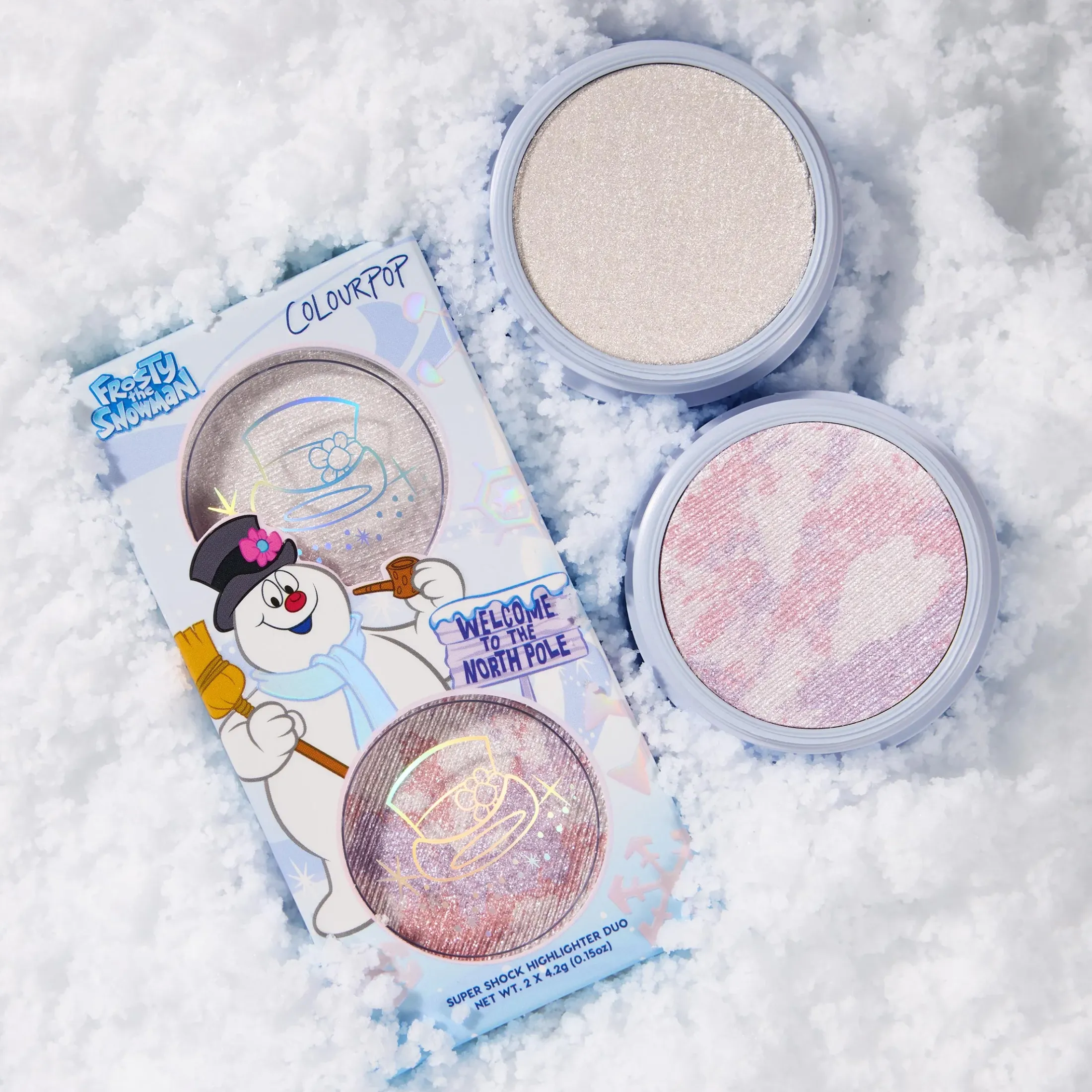 ColourPop Bronzer & Highlighter|Face Sets*Fastest Belly-Whopper Icy highlighter duo