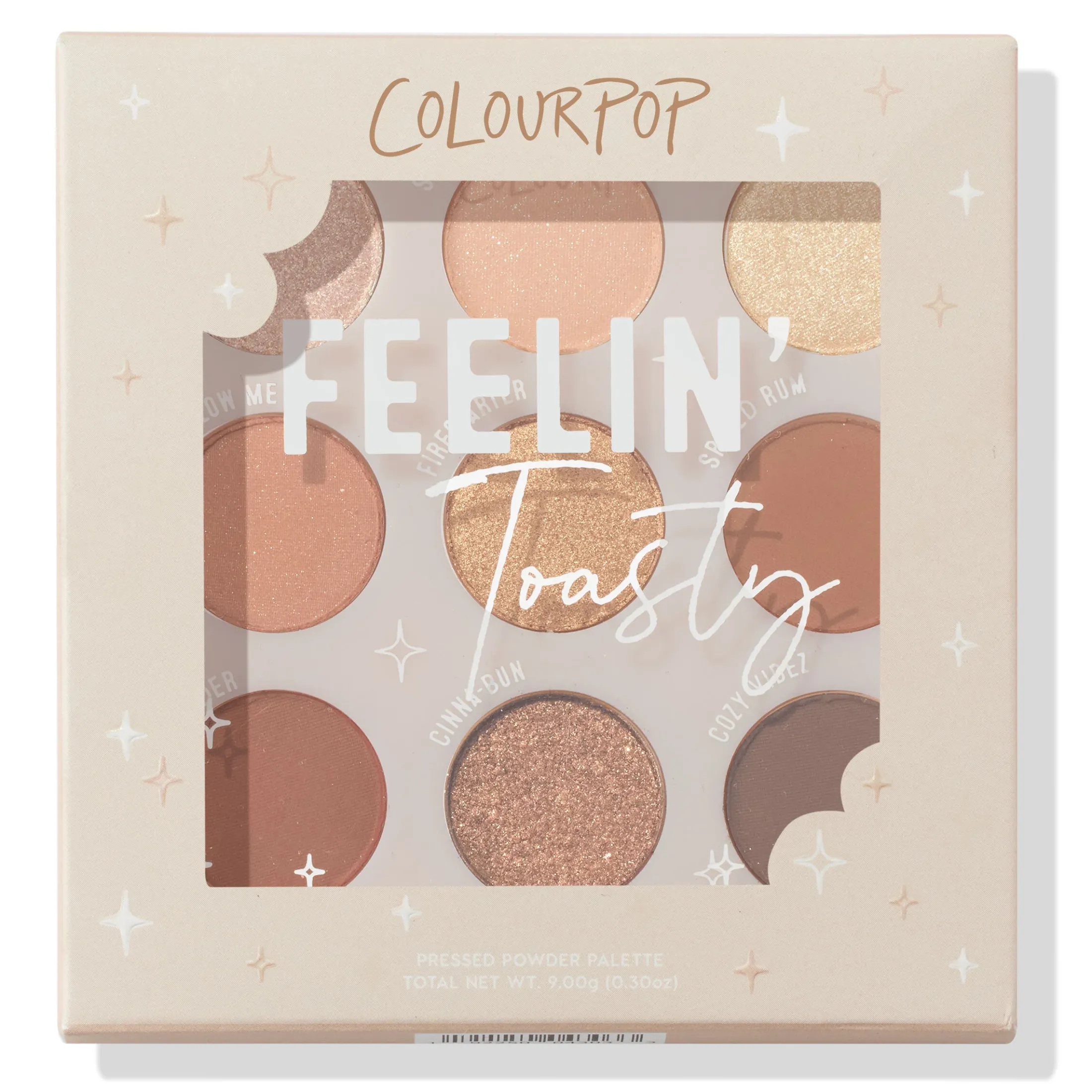 ColourPop Nude Palettes*Feelin' Toasty Warm-Nude Powder Palette