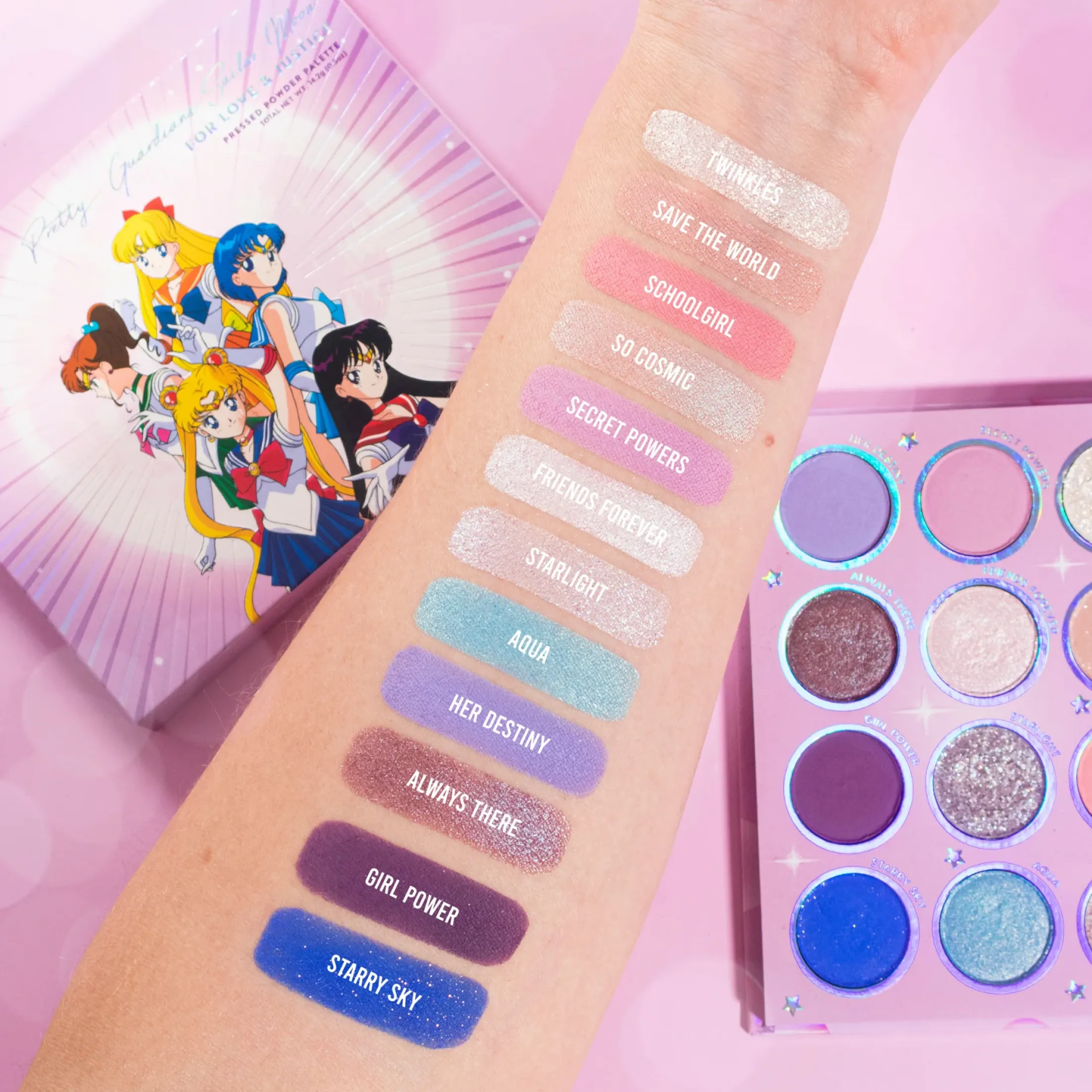 ColourPop Collab Palettes*For Love & Justice Celestial Shadow Palette
