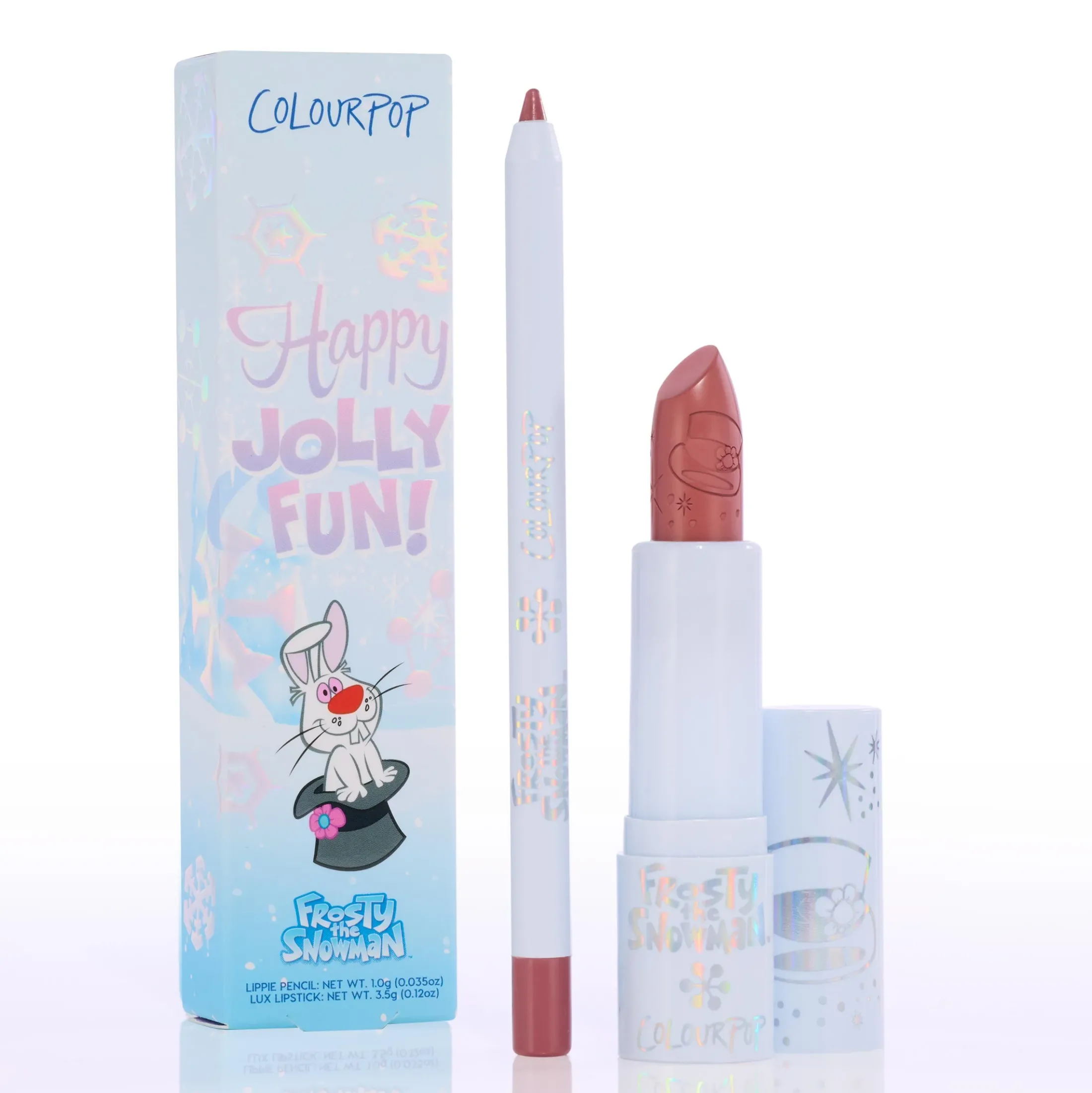 ColourPop Lipstick & Lip Stains|Lip Sets*Happy Jolly Fun! Lip pencil & lipstick duo