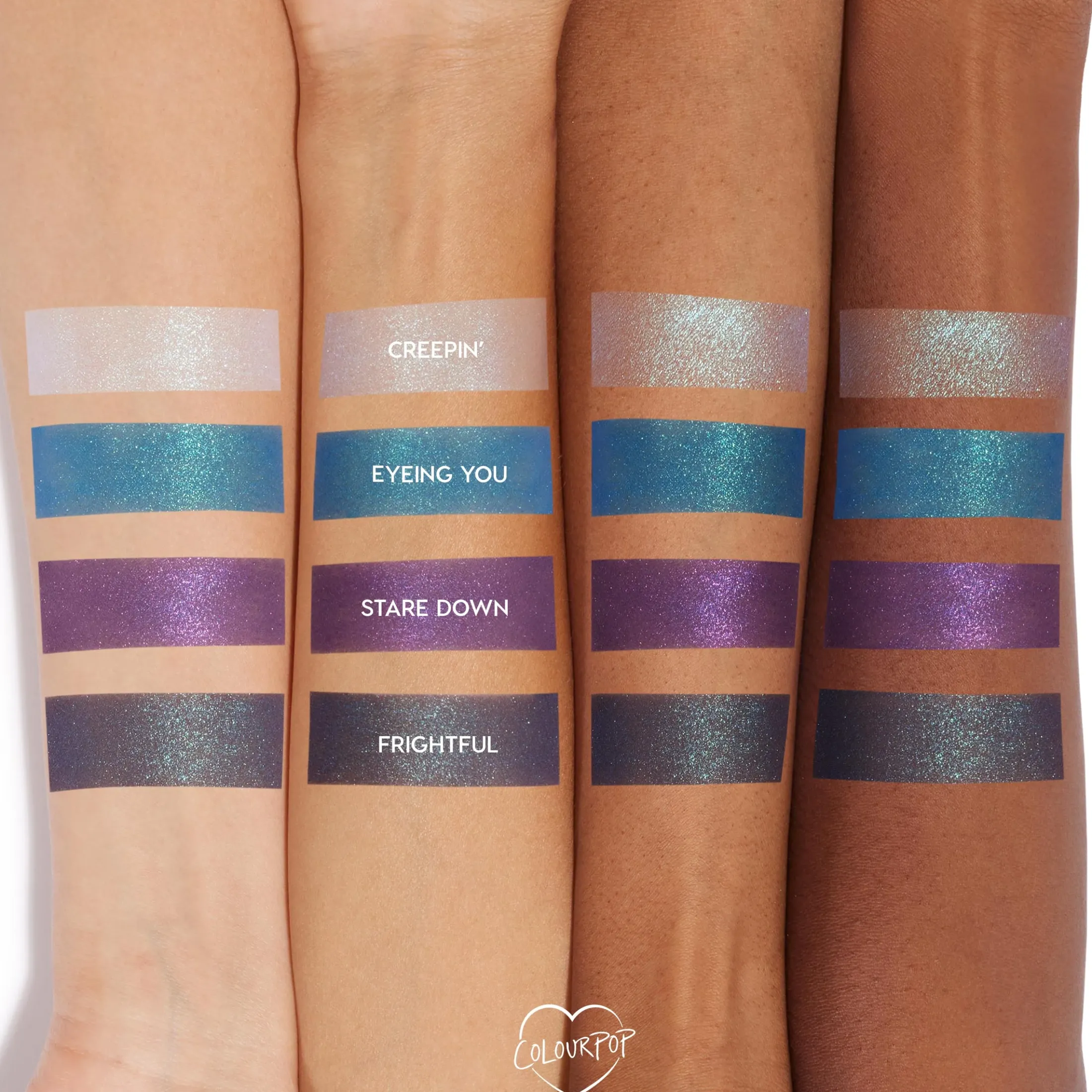ColourPop Super Shock Shadows*Haunted Mansion Super Shock Shadow Crème-to-Powder Eyeshadow Creepin’