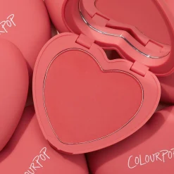 ColourPop Blush*Heart Blush Silky Powder Blush 4ever Yours