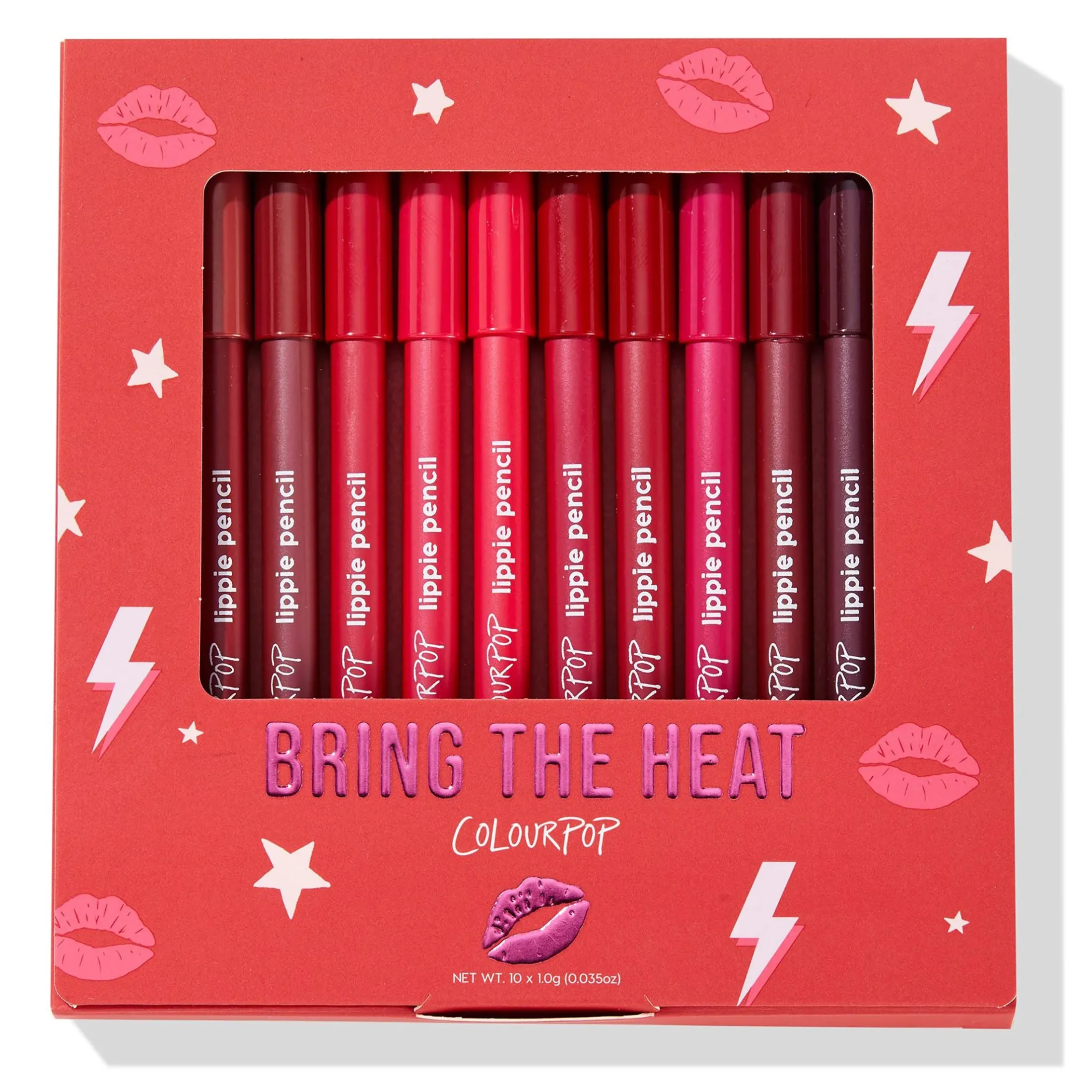 ColourPop Lip Sets*Heat Warning Lippie Pencil & Stix Vault