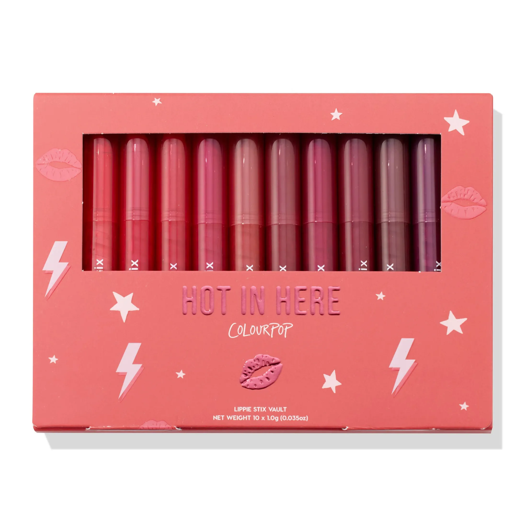 ColourPop Lip Sets*Heat Warning Lippie Pencil & Stix Vault