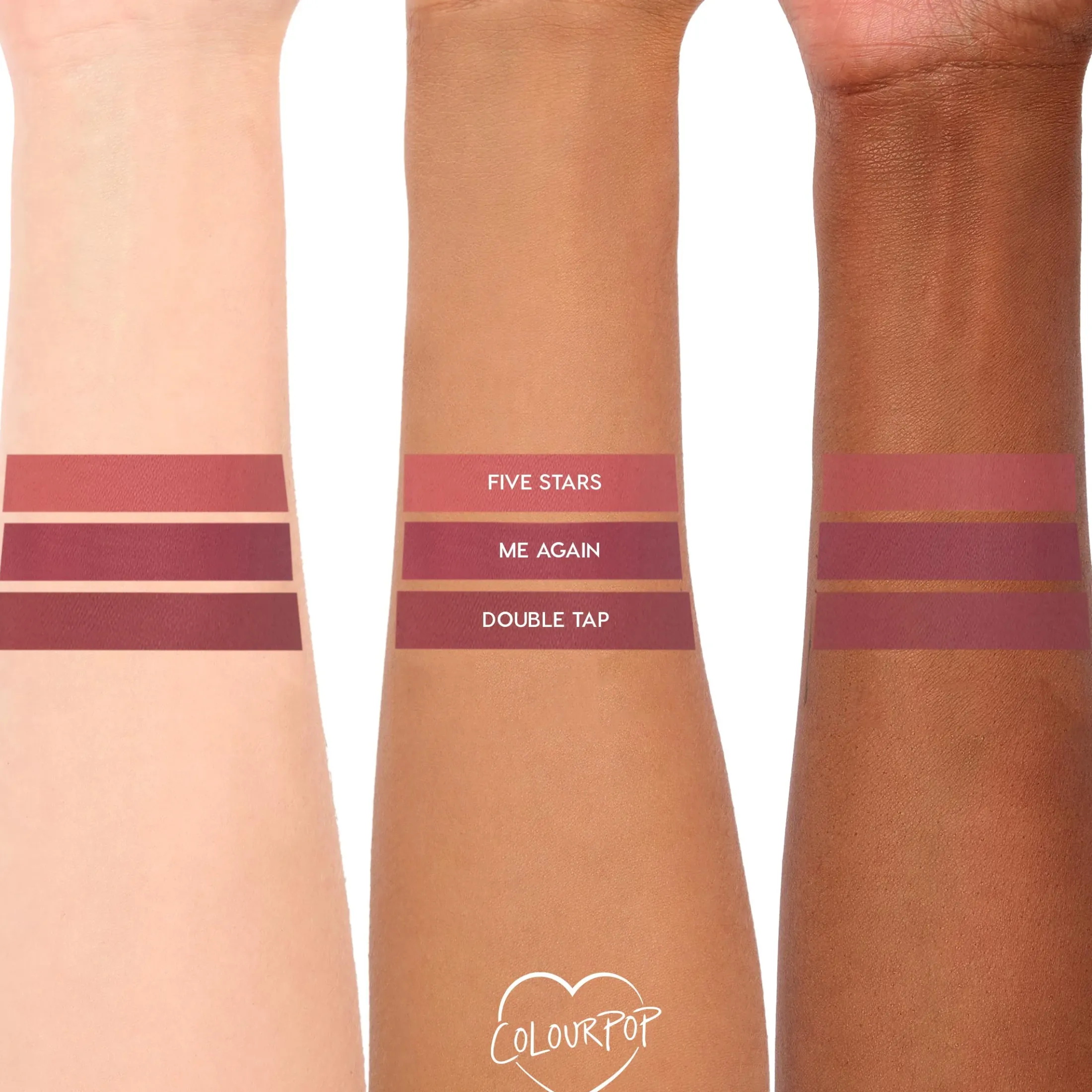 ColourPop Lip Liner|Lip Sets*Holiday Hues Pinky nude lip pencil kit