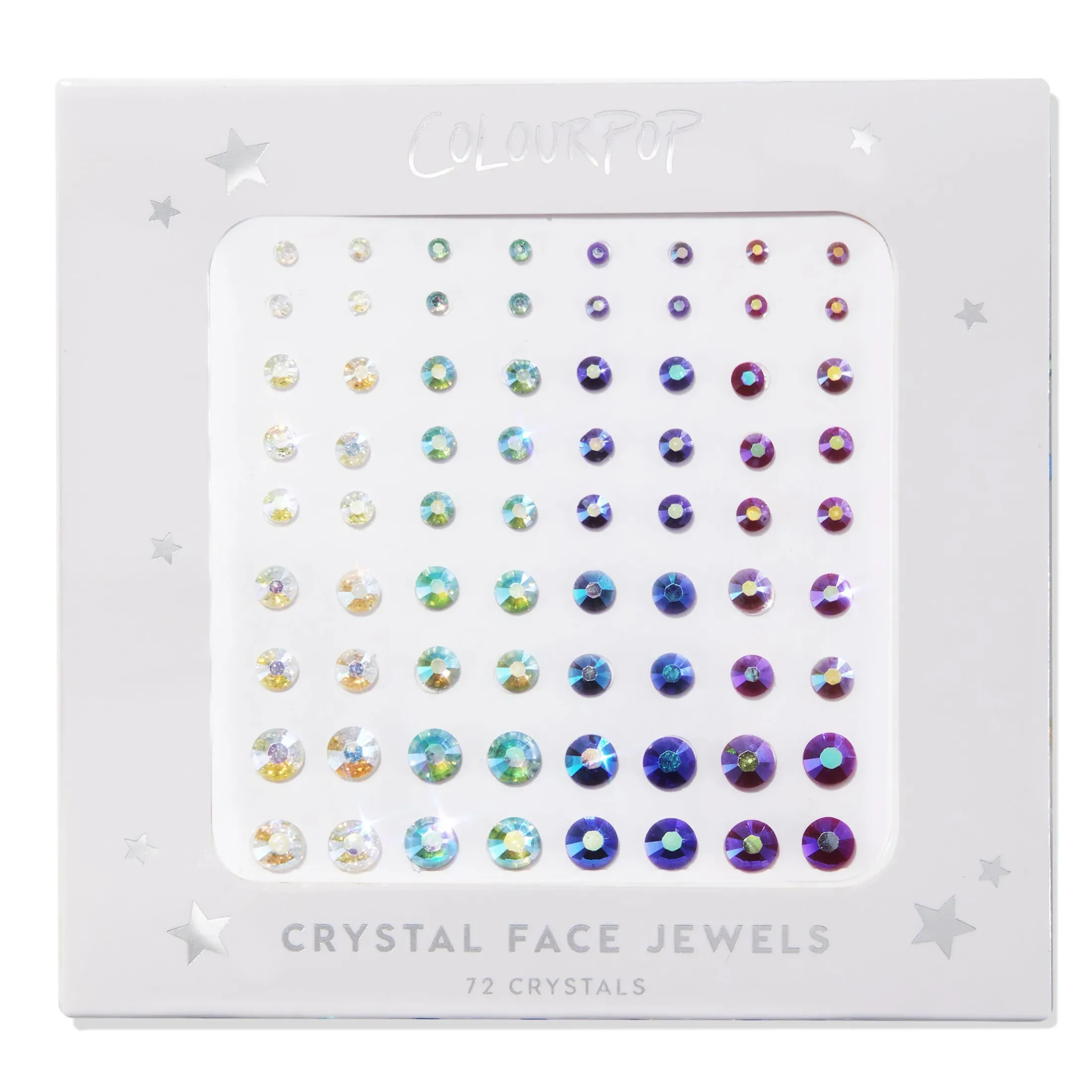 ColourPop Face Accessories*Holographic Individual Face Jewels Crystal Face Jewels