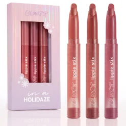 ColourPop Lipstick & Lip Stains|Lip Sets*In a Holidaze Pinky nude lipstick kit