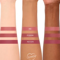 ColourPop Lipstick & Lip Stains|Lip Sets*In a Holidaze Pinky nude lipstick kit