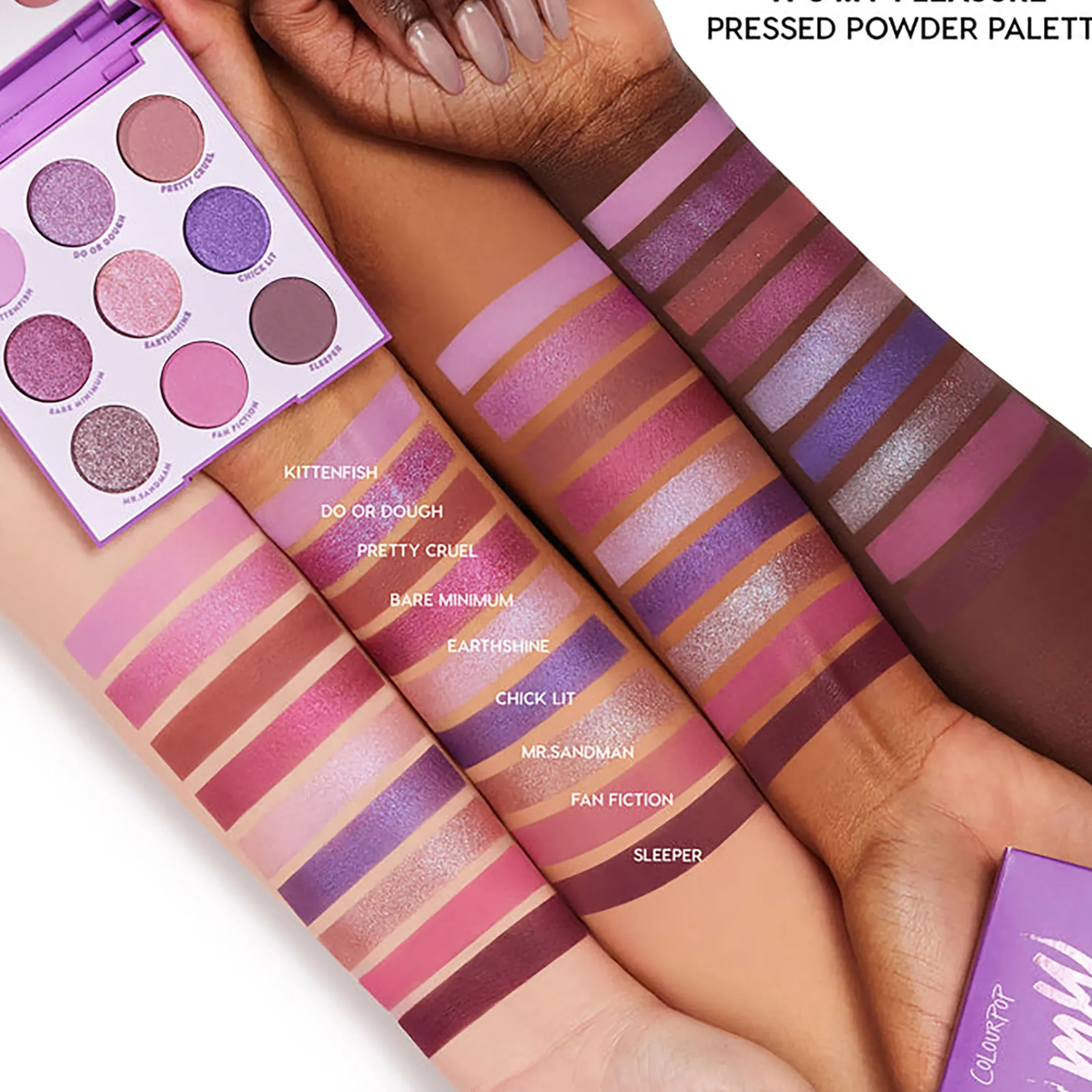 ColourPop Colorful Palettes*It's My Pleasure Purple-Tone Powder Palette