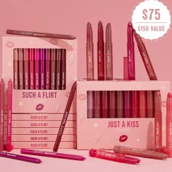 ColourPop Lip Sets*Kiss Me Lippie Pencil & Stix Vault Set