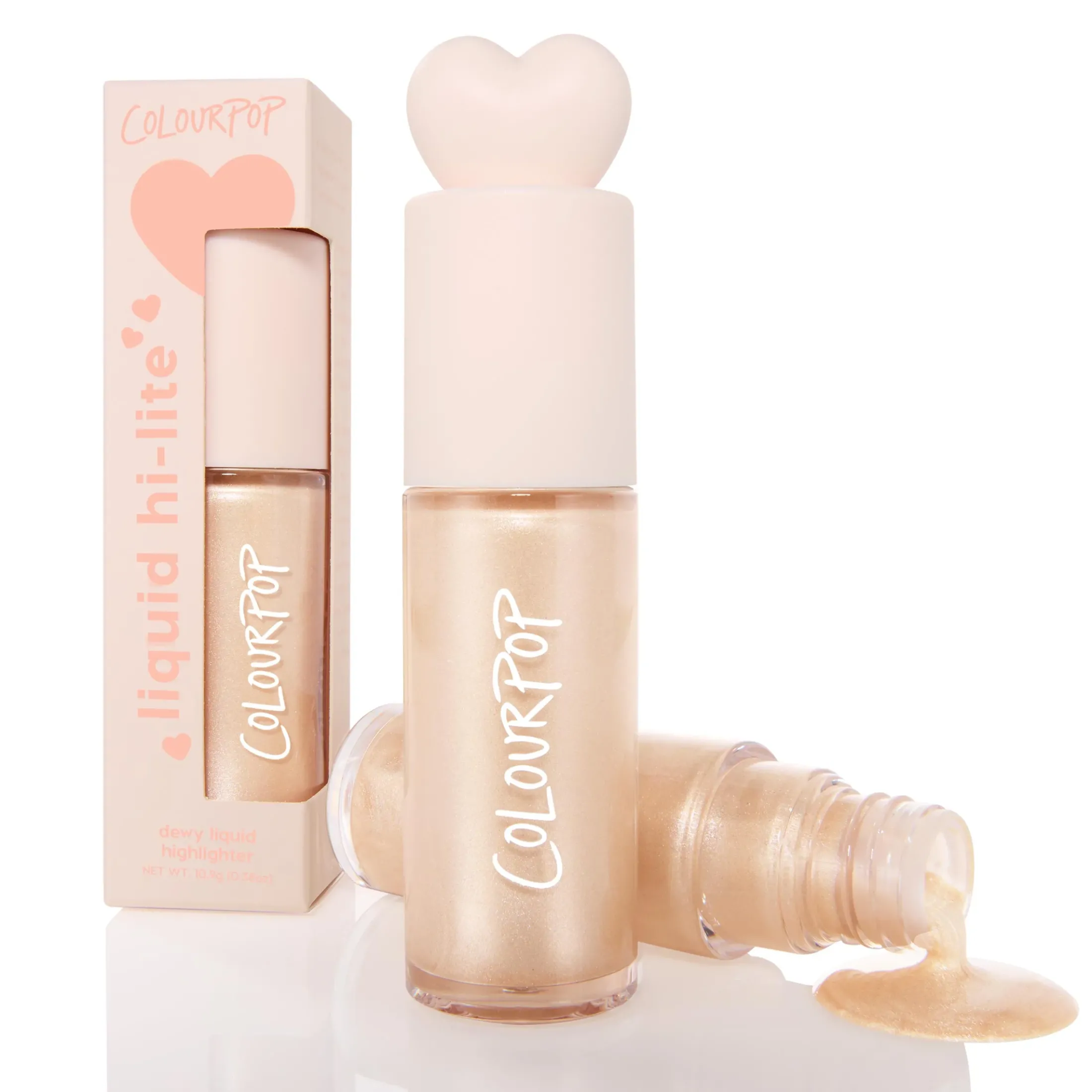 ColourPop Bronzer & Highlighter*Liquid Hi-Lite Dewy Liquid Highlighter Sugar Donut