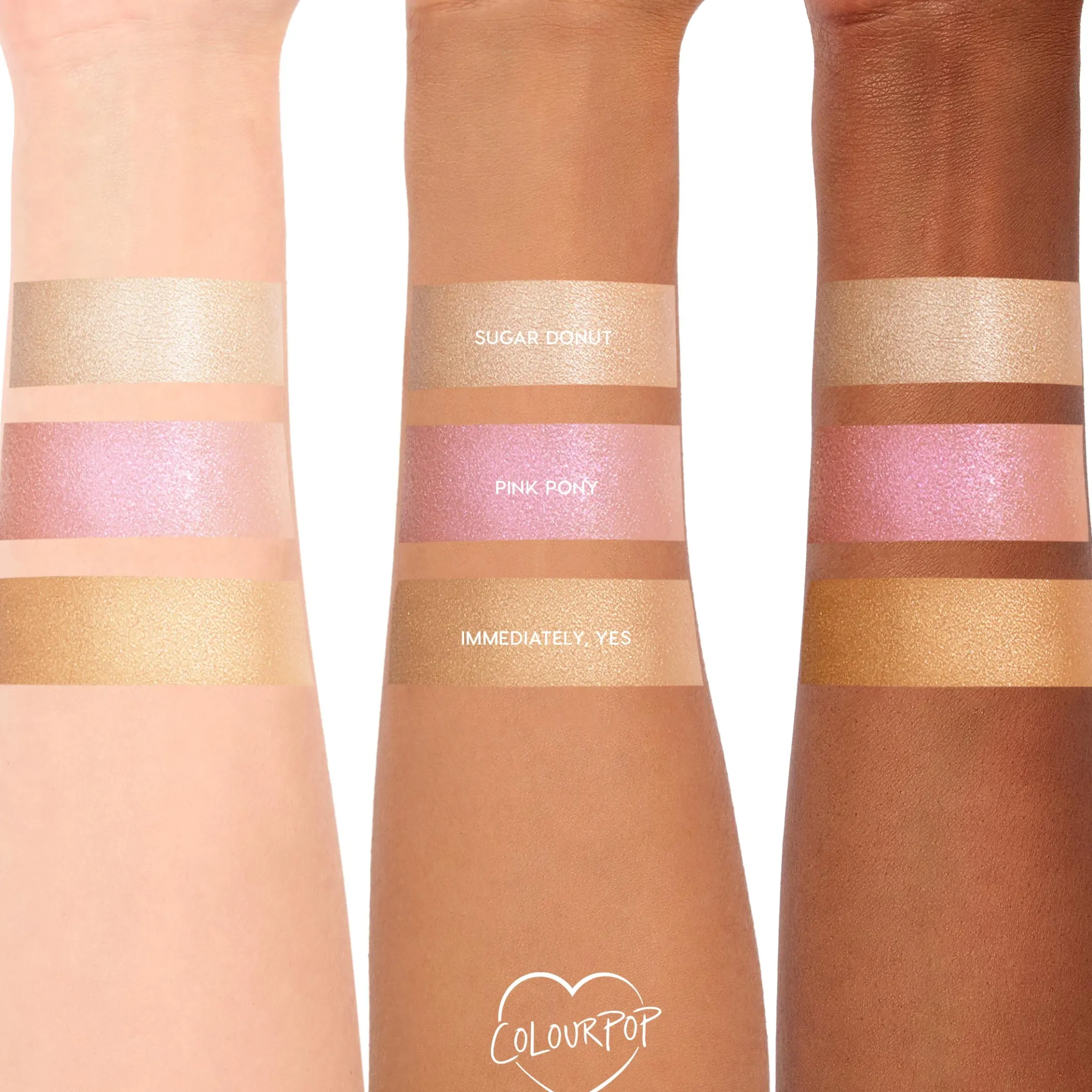 ColourPop Bronzer & Highlighter*Liquid Hi-Lite Dewy Liquid Highlighter Sugar Donut