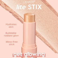 ColourPop Bronzer & Highlighter*Lite Stix Cream Highlighter Stick Glazey