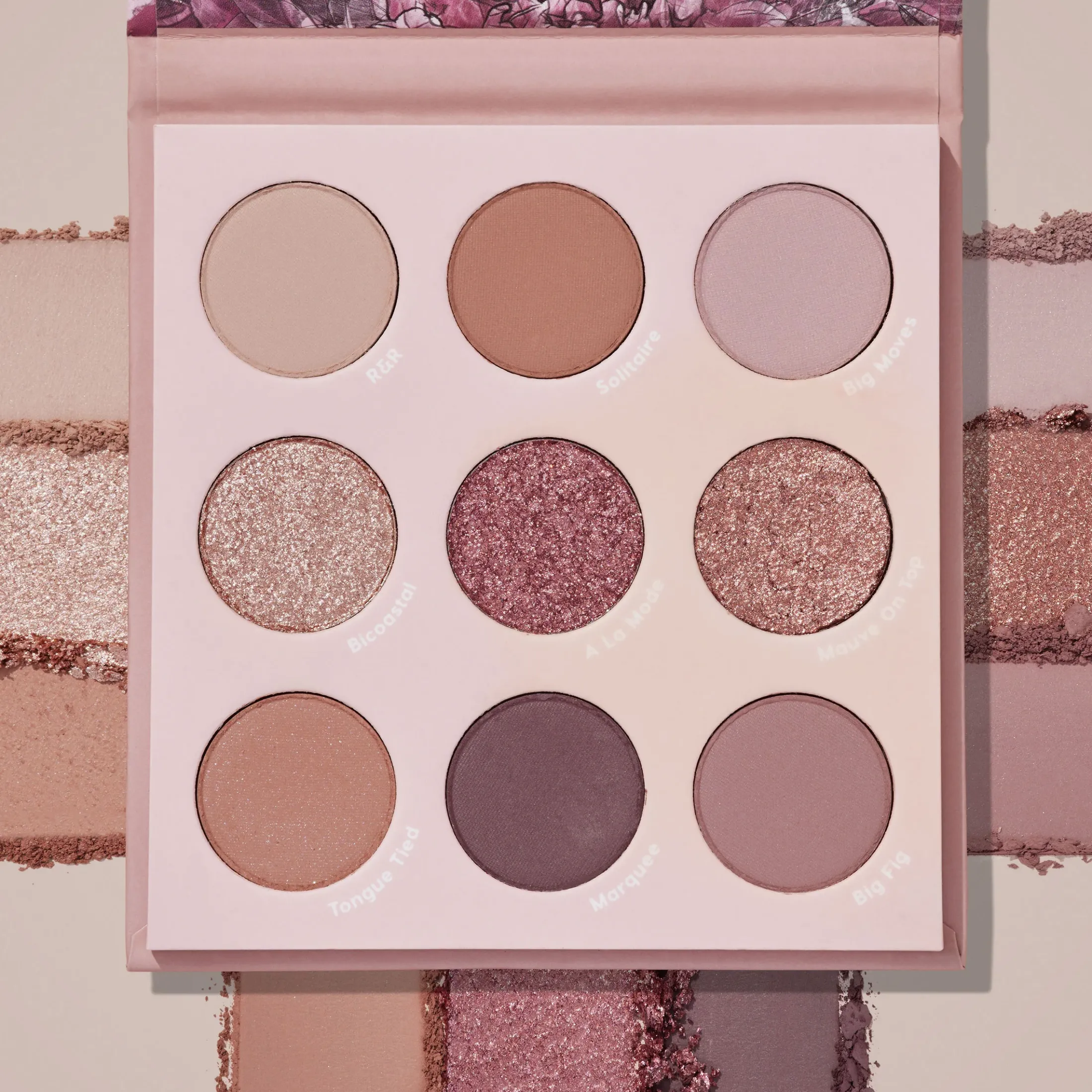 ColourPop Monochromatic Palettes*Making Mauves Cool-Mauve Shadow Palette