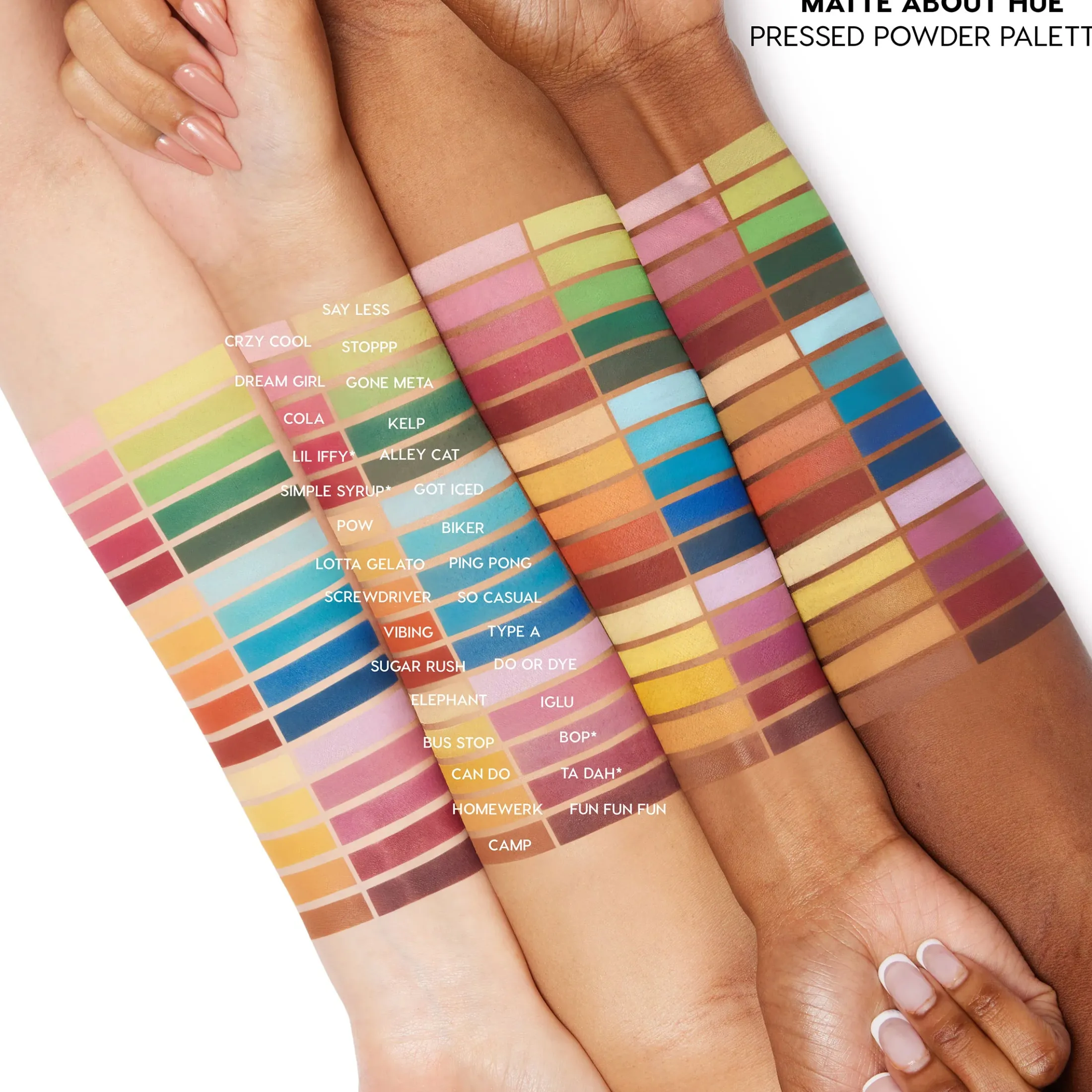 ColourPop Colorful Palettes*Matte About Hue All-Matte Powder Palette