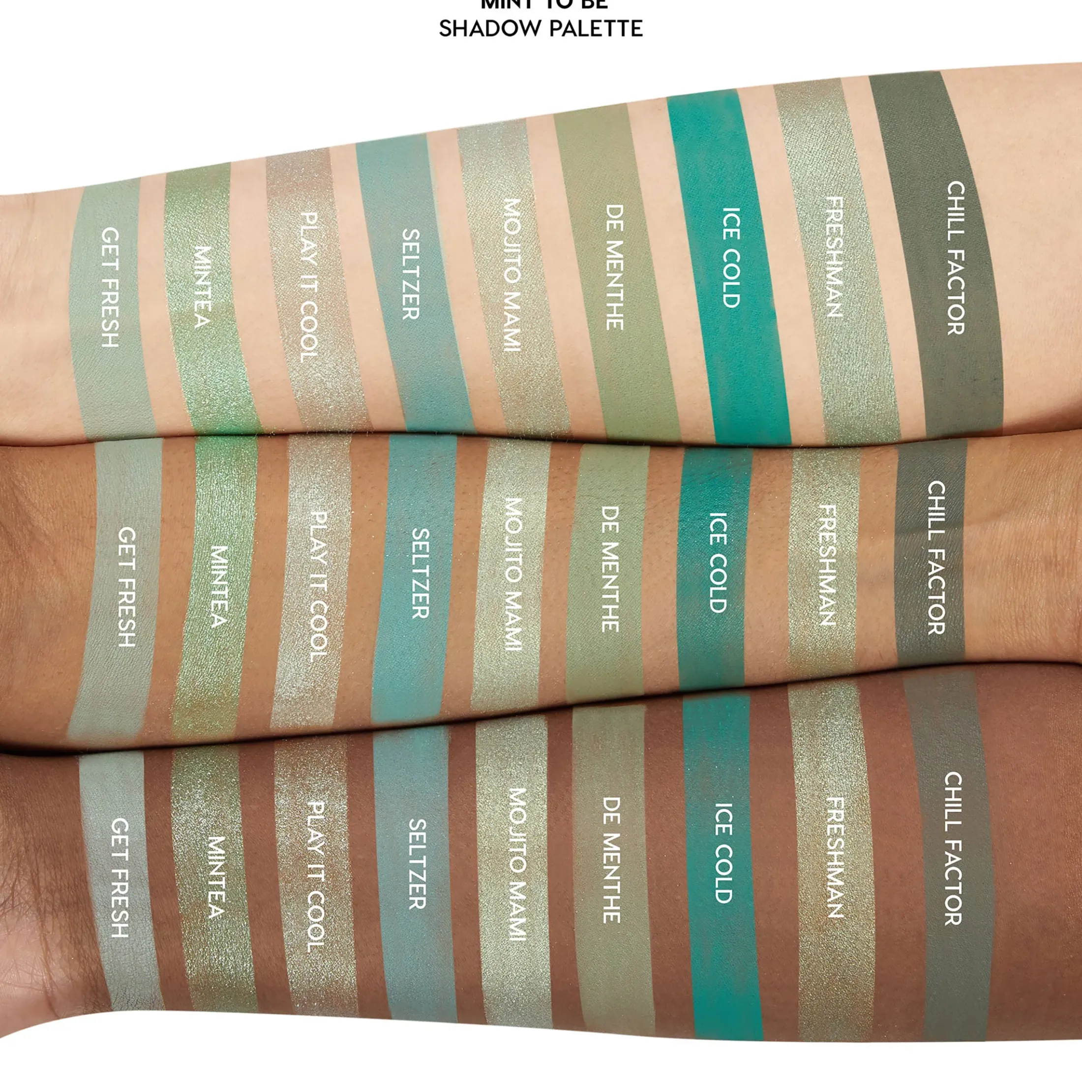 ColourPop Monochromatic Palettes*Mint To Be Fresh-Green Powder Palette
