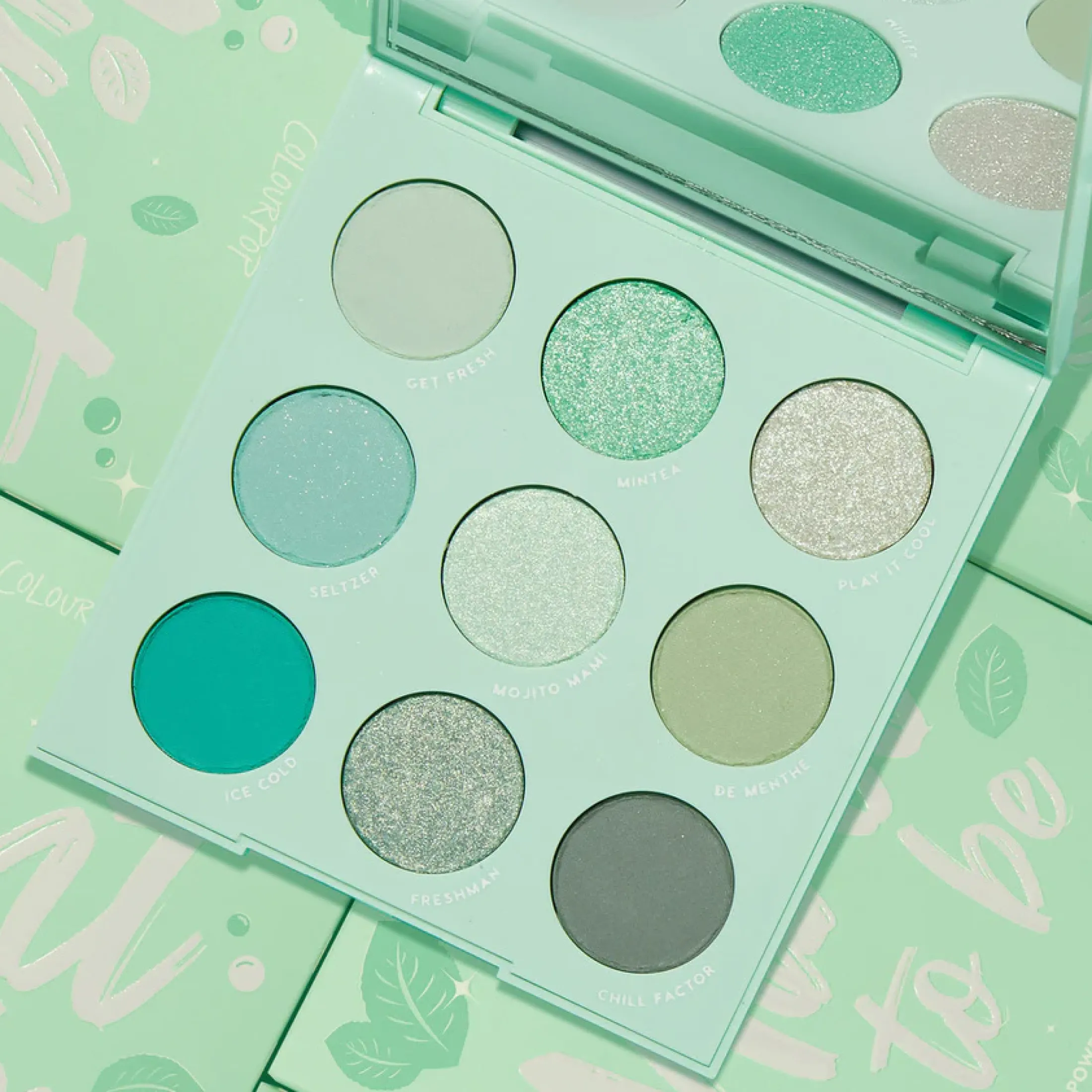 ColourPop Monochromatic Palettes*Mint To Be Fresh-Green Powder Palette
