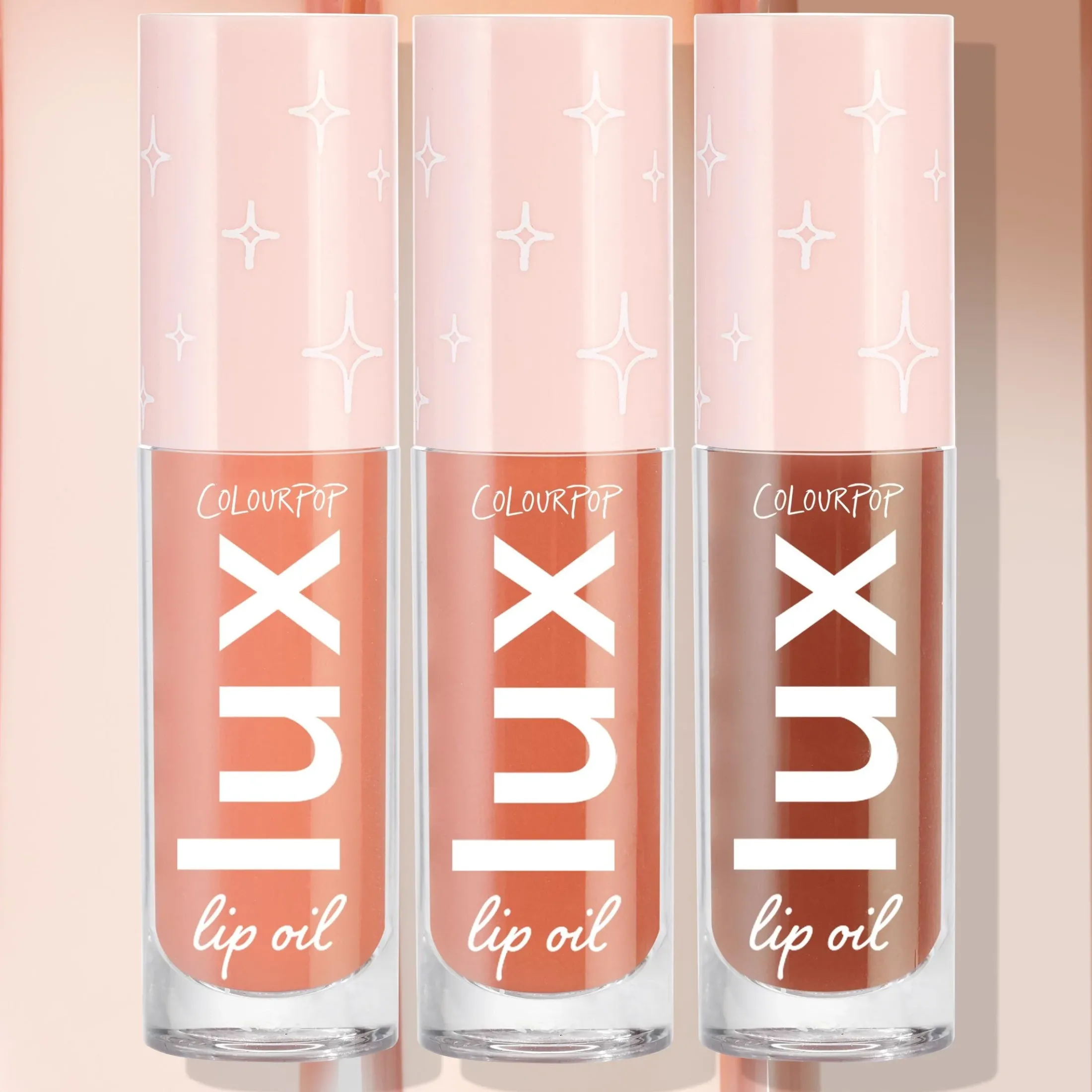 ColourPop Lip Gloss & Lip Oil|Lip Sets*Nude Alert Lux Lip Oil Set