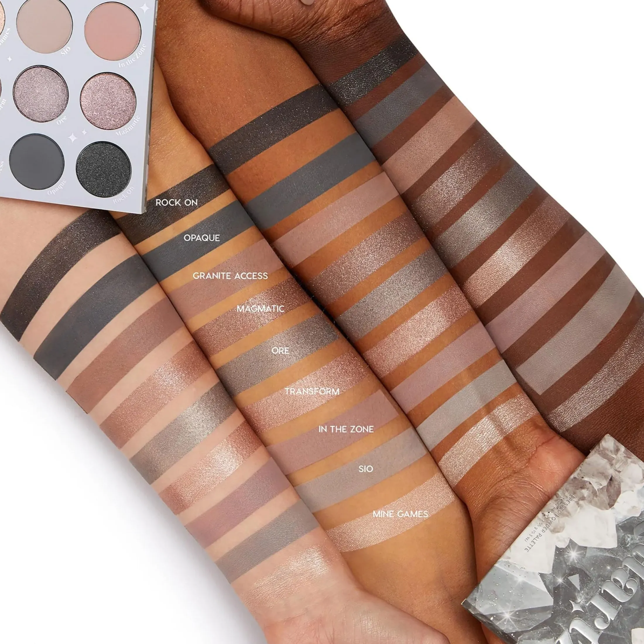 ColourPop Colorful Palettes*Of Quartz Smokey Eyeshadow Palette