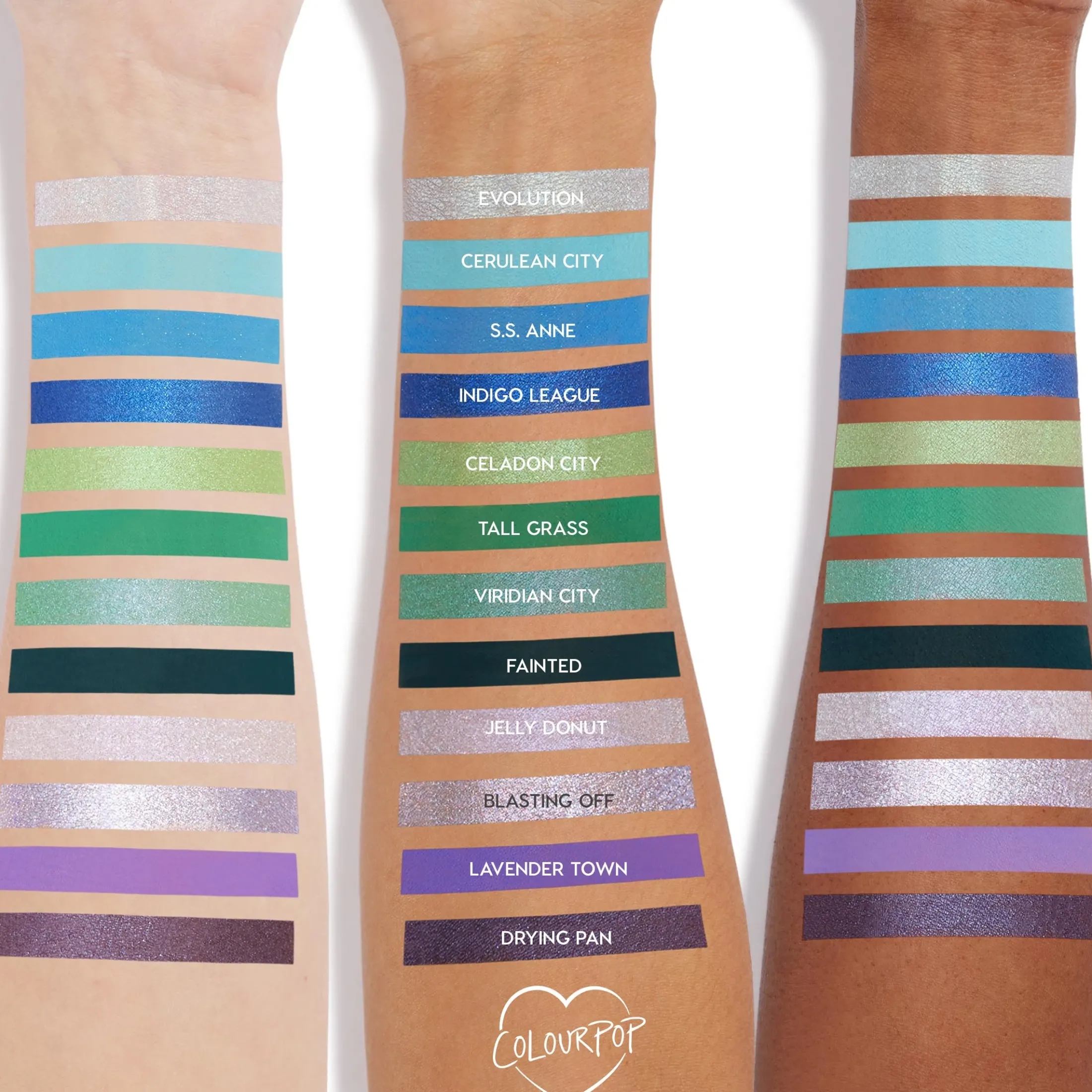 ColourPop Collab Palettes*Pallet Town Rainbow Eyeshadow Palette