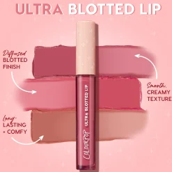 ColourPop Lipstick & Lip Stains|Lip Sets*Pink Plz Ultra Blotted Lip Trio