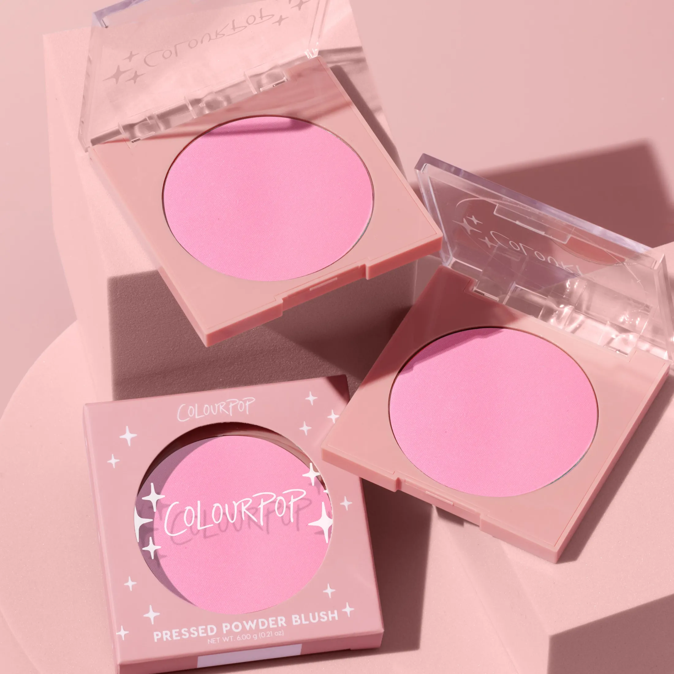 ColourPop Blush*Pressed Powder Blush Silky Powder Blush Flamingo