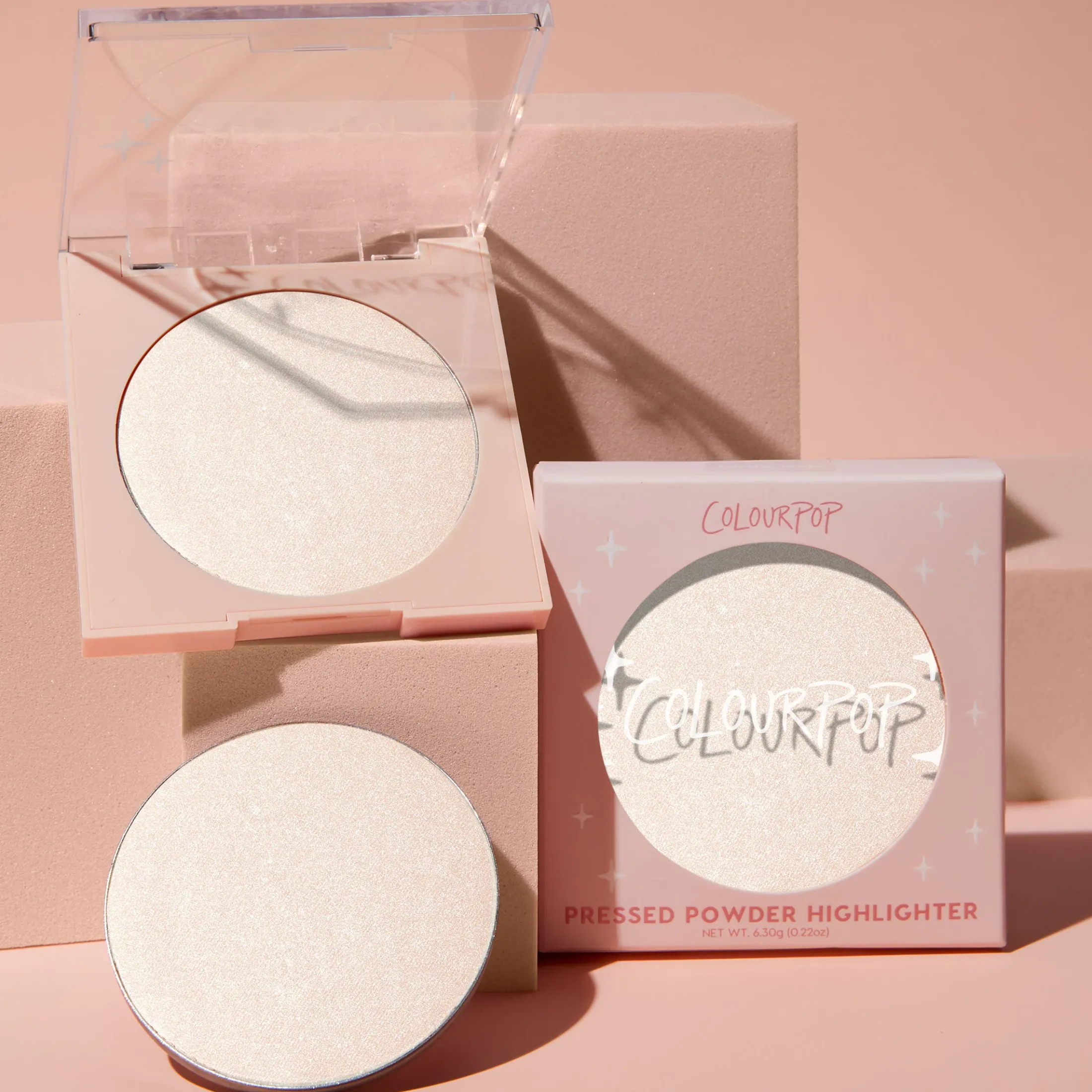 ColourPop Bronzer & Highlighter*Pressed Powder Highlighter Radiant Powder Highlighter Cold One