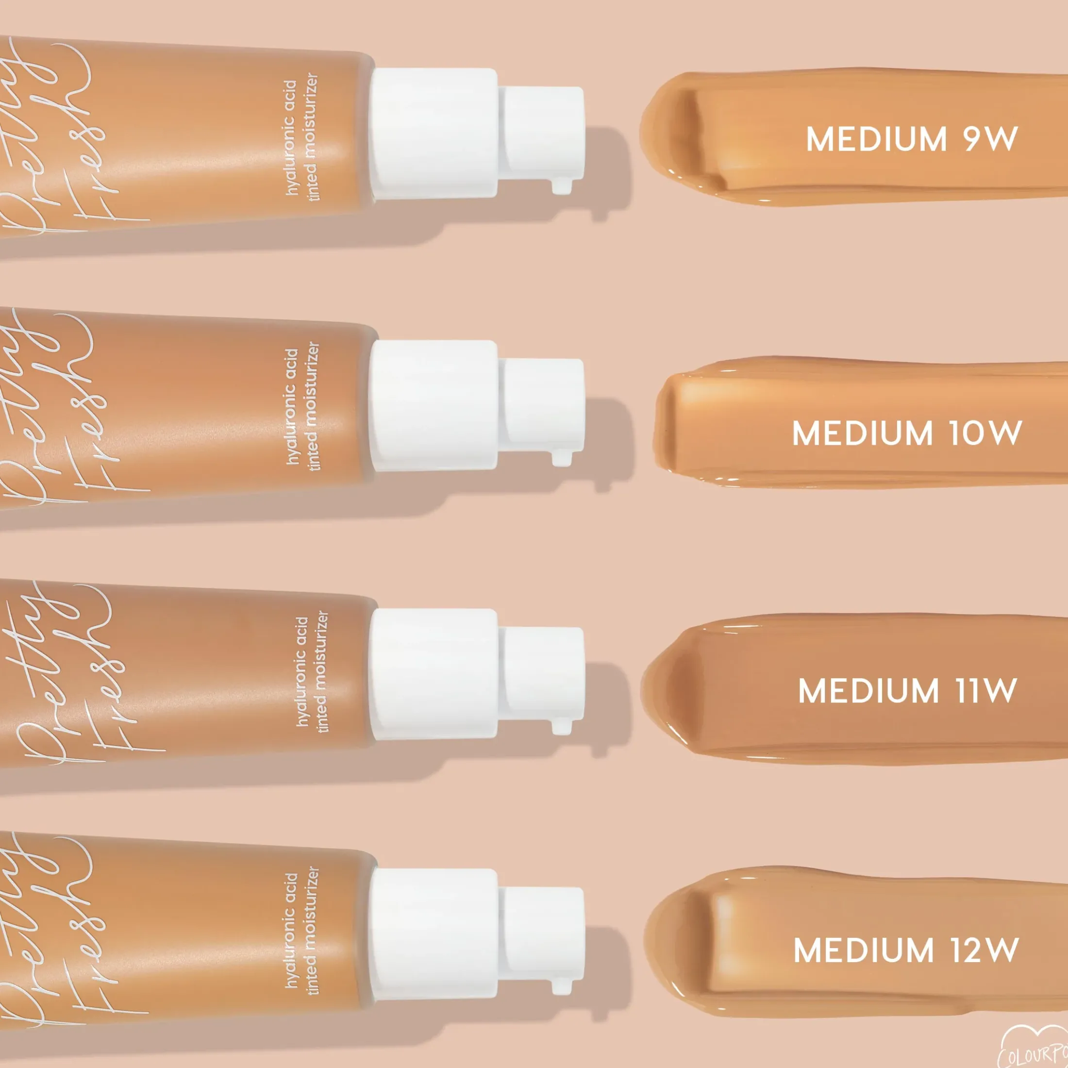 ColourPop Complexion*Pretty Fresh Hyaluronic Acid Tinted Moisturizer Oil-Free Tinted Moisturizer Medium 10 N
