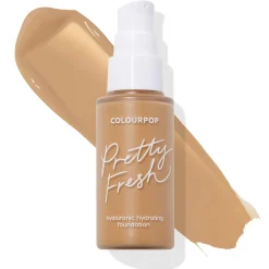 ColourPop Complexion*Pretty Fresh Hyaluronic Acid Hydrating Foundation Medium-Coverage Liquid Foundation Medium Dark 120 W