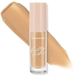 ColourPop Complexion*Pretty Fresh Hyaluronic Creamy Concealer Hydrating Liquid Concealer Medium Dark 120 W