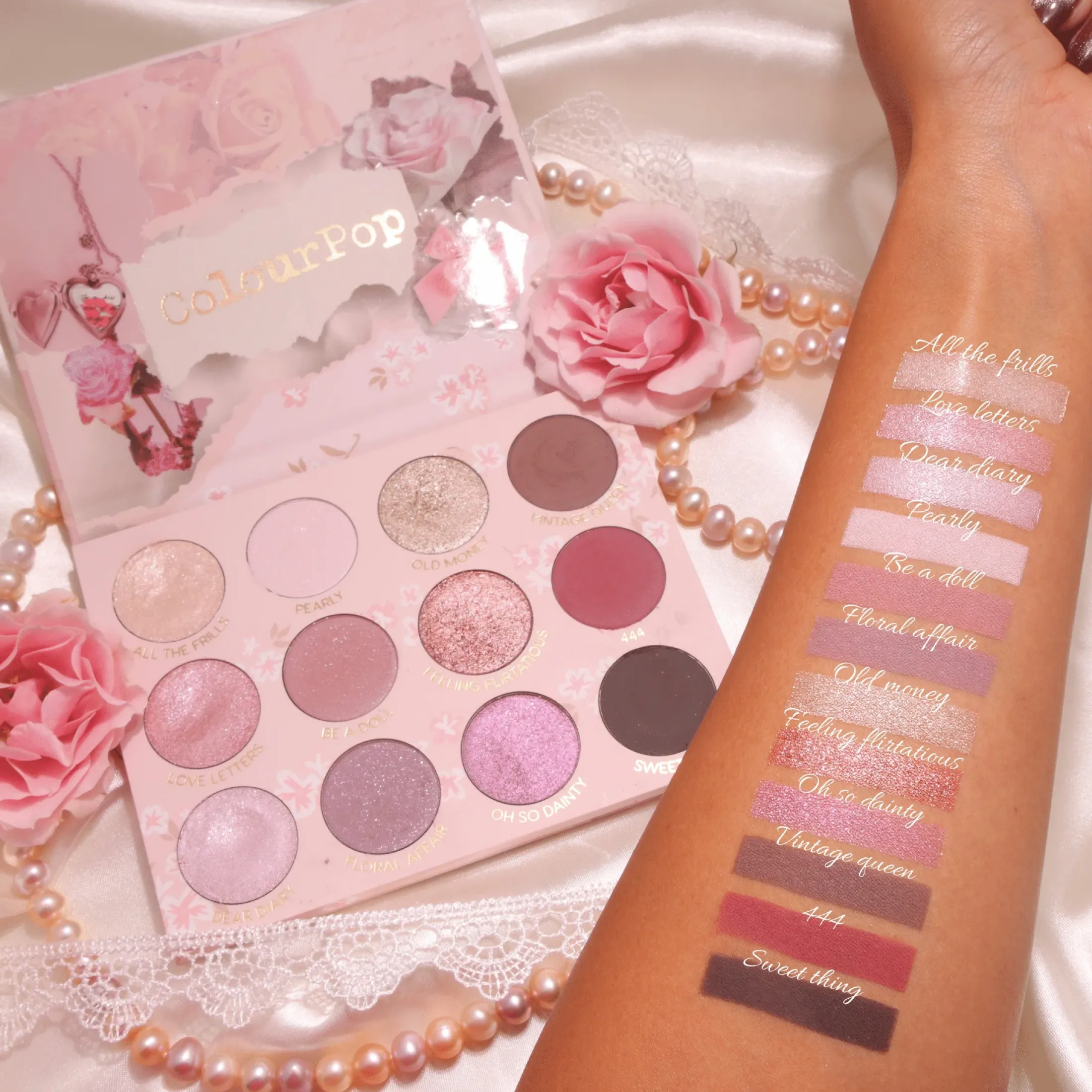 ColourPop Colorful Palettes*Pretty Please Coquette-Inspired Palette