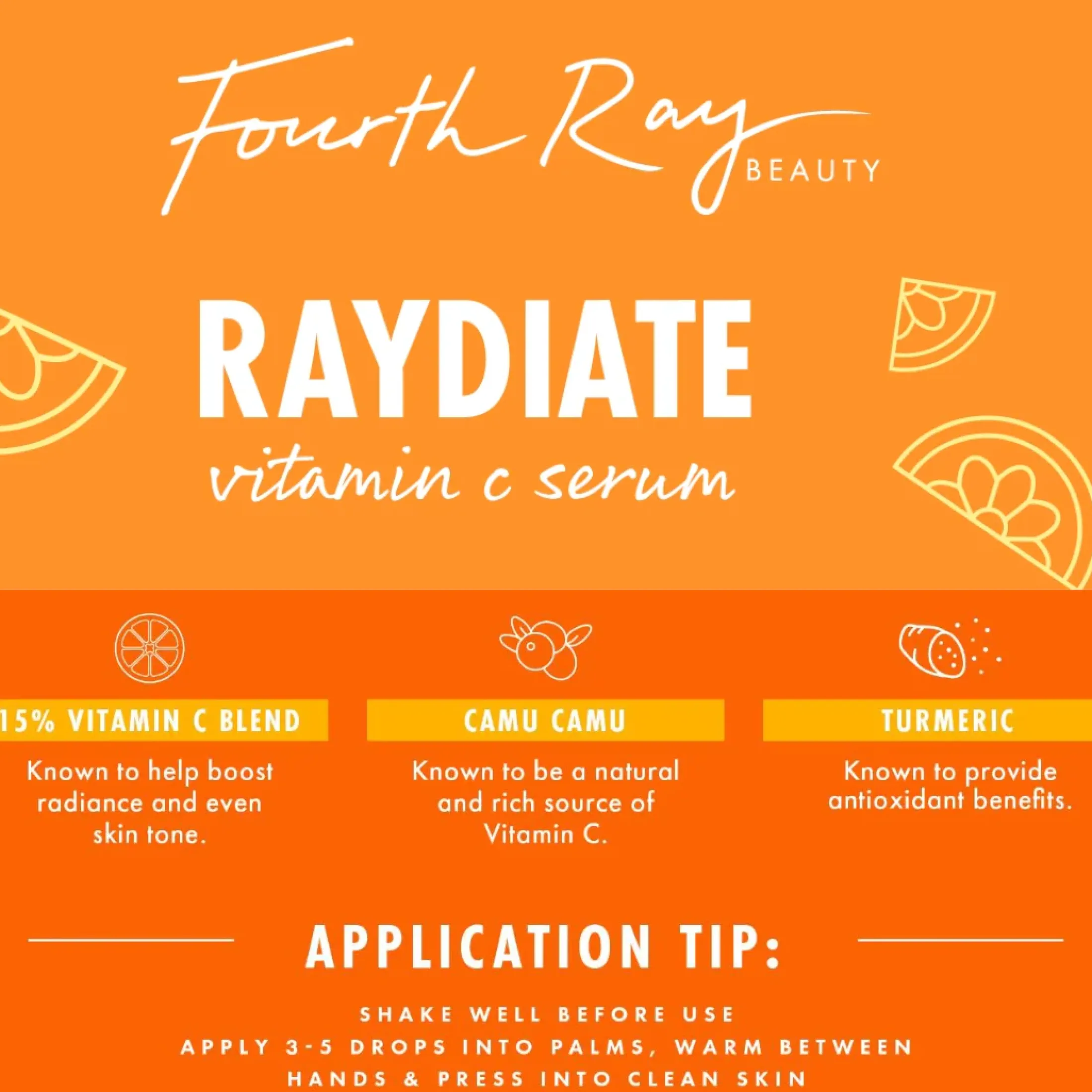 ColourPop Serums*RAYdiate Vitamin C Serum Brightening Face Serum