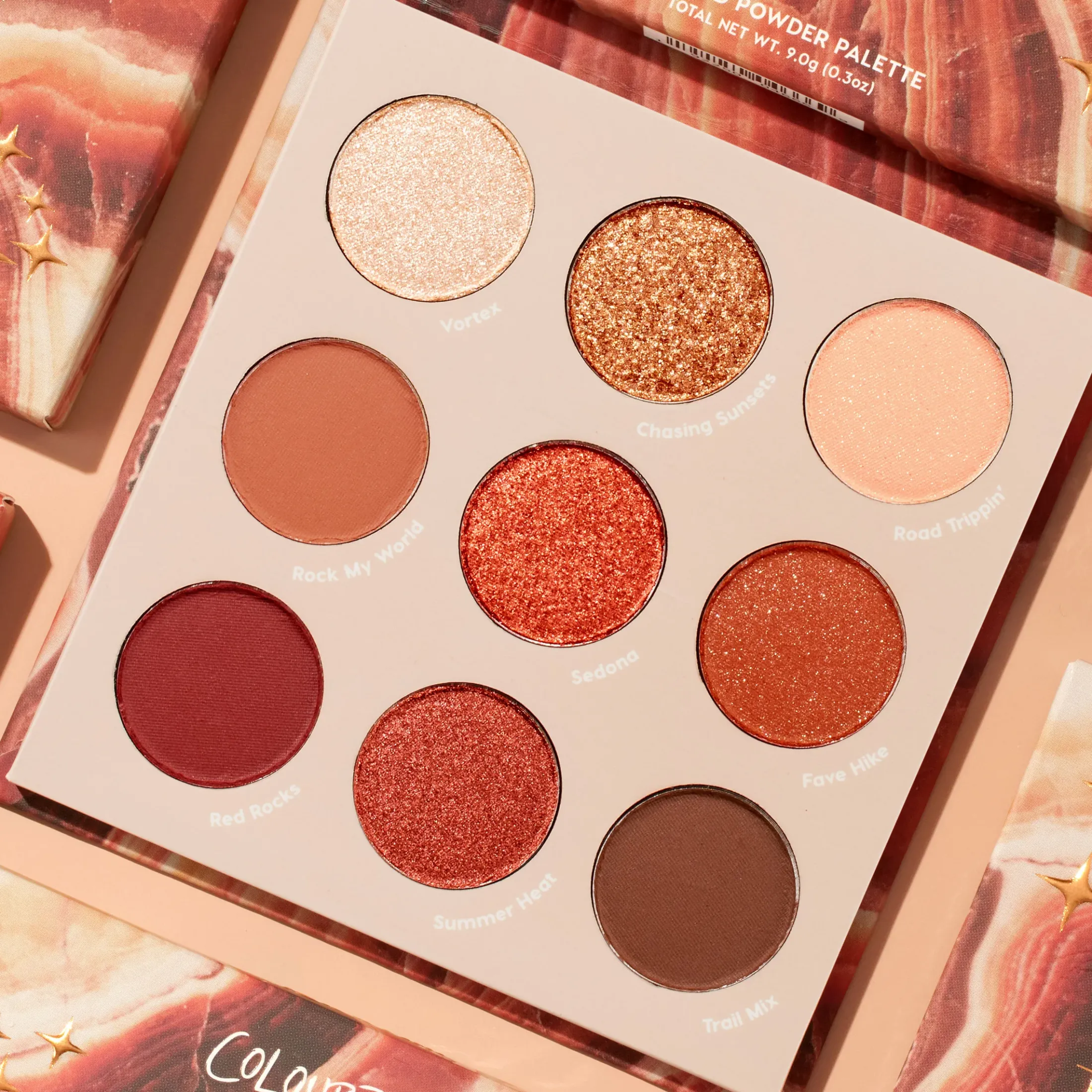 ColourPop Monochromatic Palettes|Nude Palettes*Rock On Warm Earth-Tone Palette
